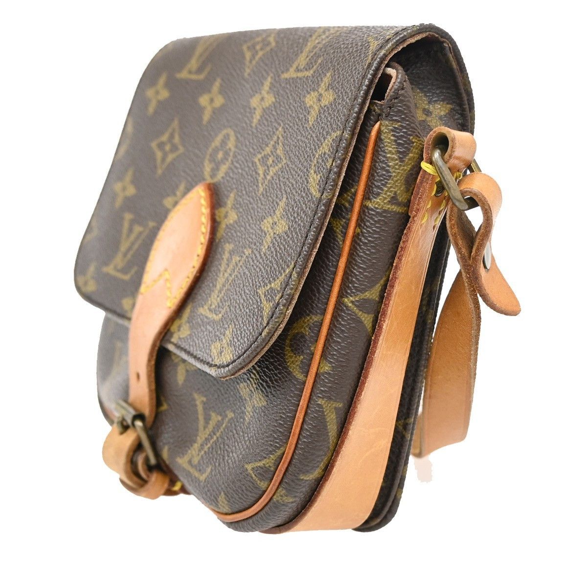 Louis Vuitton Louis Vuitton Cartouchiere Handbag Monogram Canvas Size ONE SIZE - 3 Thumbnail