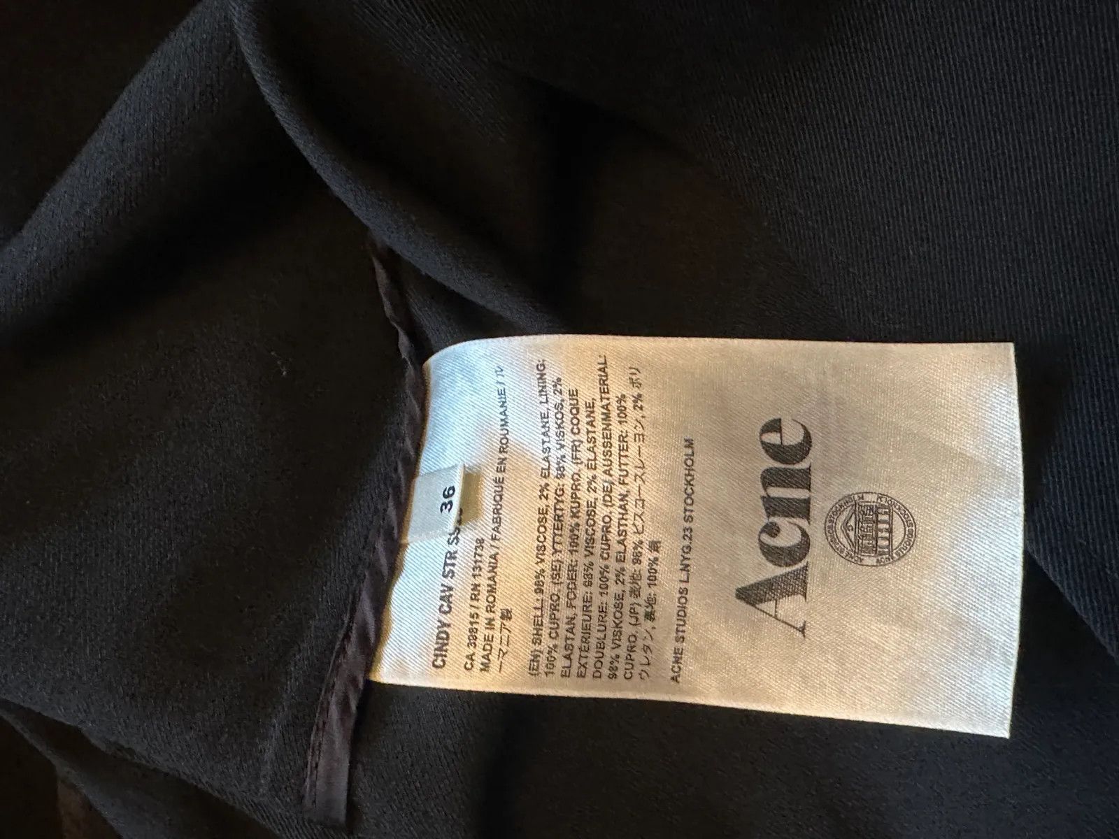 Acne Studios Acne Studios Candy Cay Blazer Size XS / US 0-2 / IT 36-38 - 3 Thumbnail