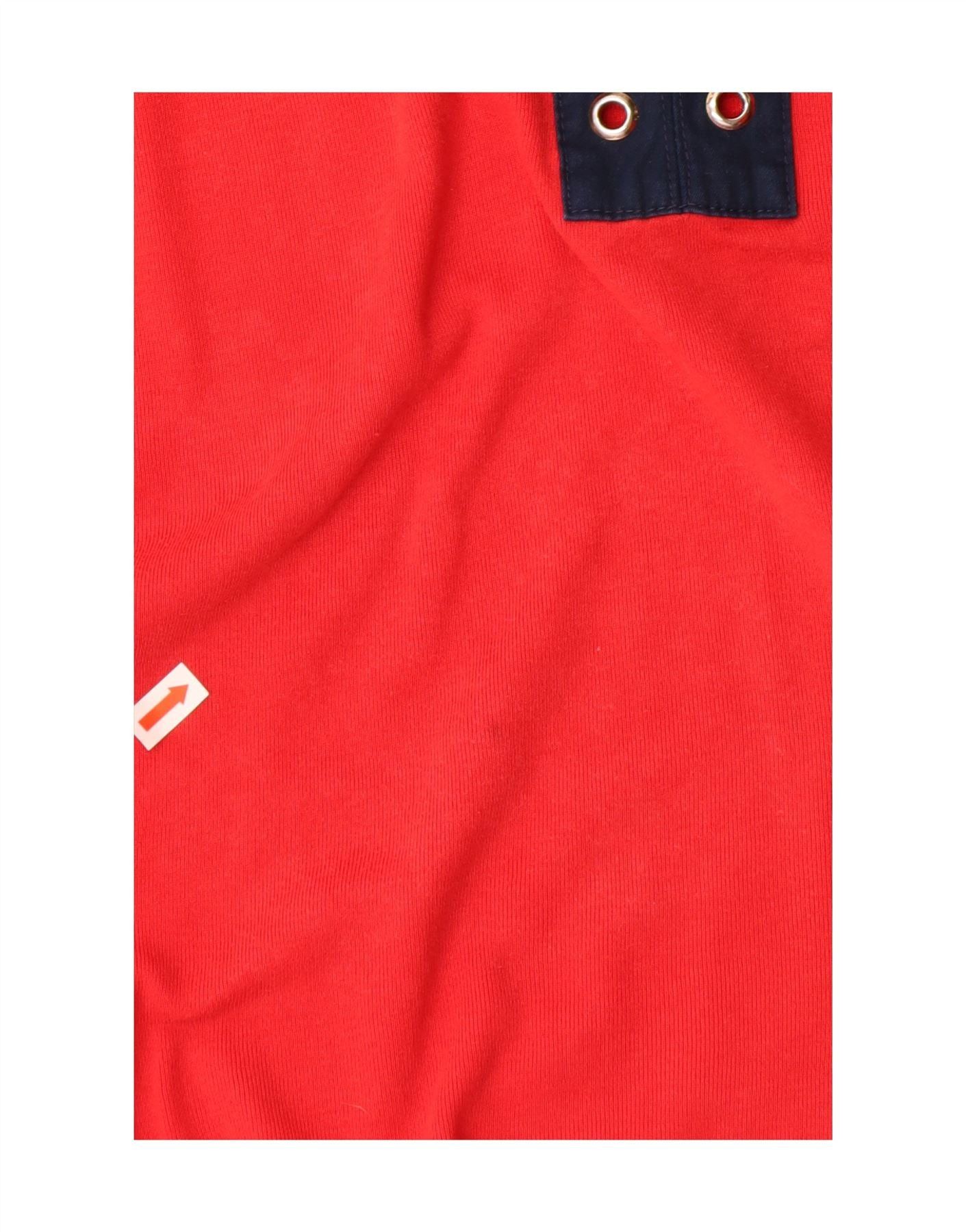 Ralph Lauren Womens Overd Polo Shirt UK 16 Large Red Cotton Size XL / US 12-14 / IT 48-50 - 7 Thumbnail