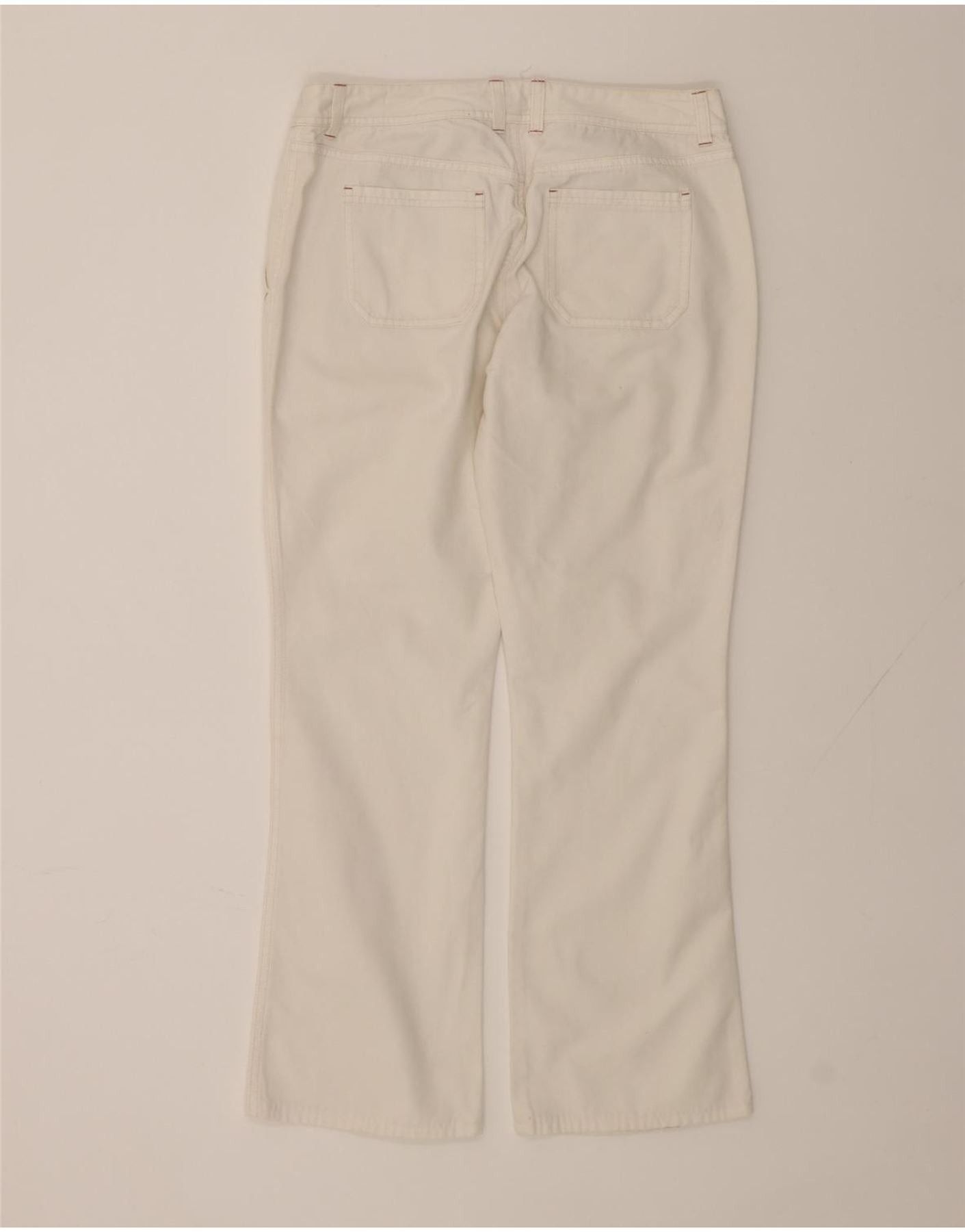 Polo Ralph Lauren Womens Slim Chino Trousers W28 L28 Beige Cotton Size 24" / US 00 / IT 34 - 2 Thumbnail