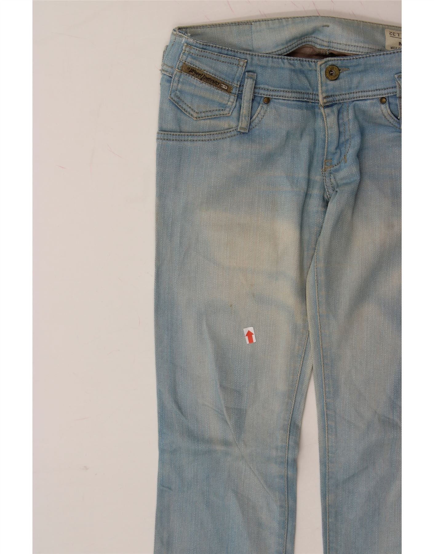 Diesel Womens Matic Slim Jeans W27 L32 Blue Cotton Size 42" / US 20 - 3 Thumbnail