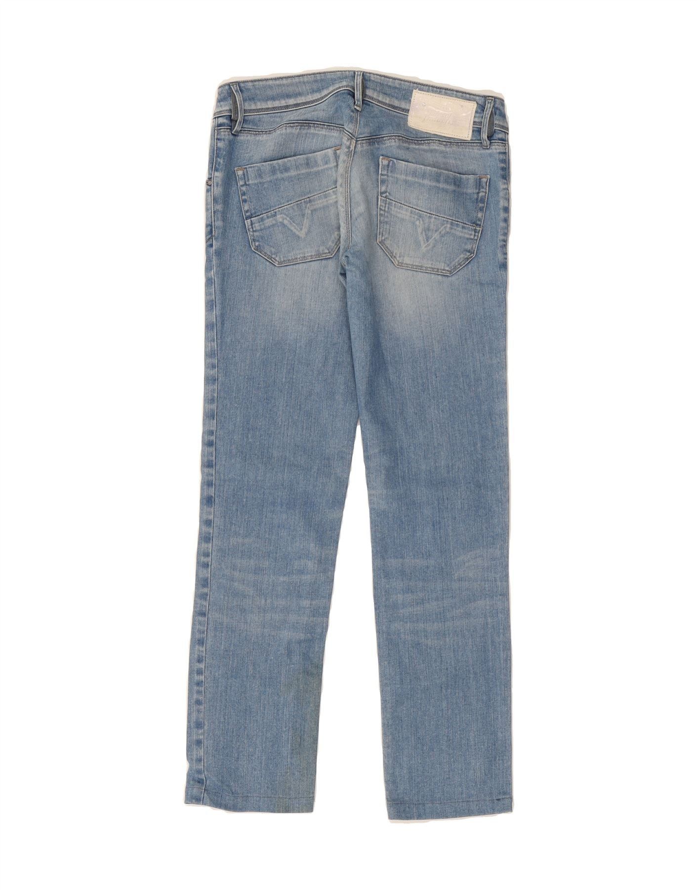 Diesel Womens Nevy Straight Jeans W26 L27 Blue Cotton Size 42" / US 20 - 2 Thumbnail