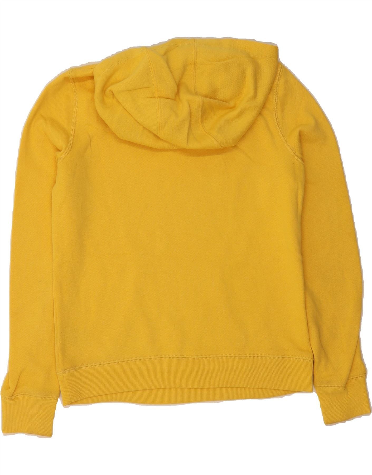 Ralph Lauren Womens Hoodie Jumper UK 6 XS Yellow Cotton Size XS / US 0-2 / IT 36-38 - 2 Thumbnail