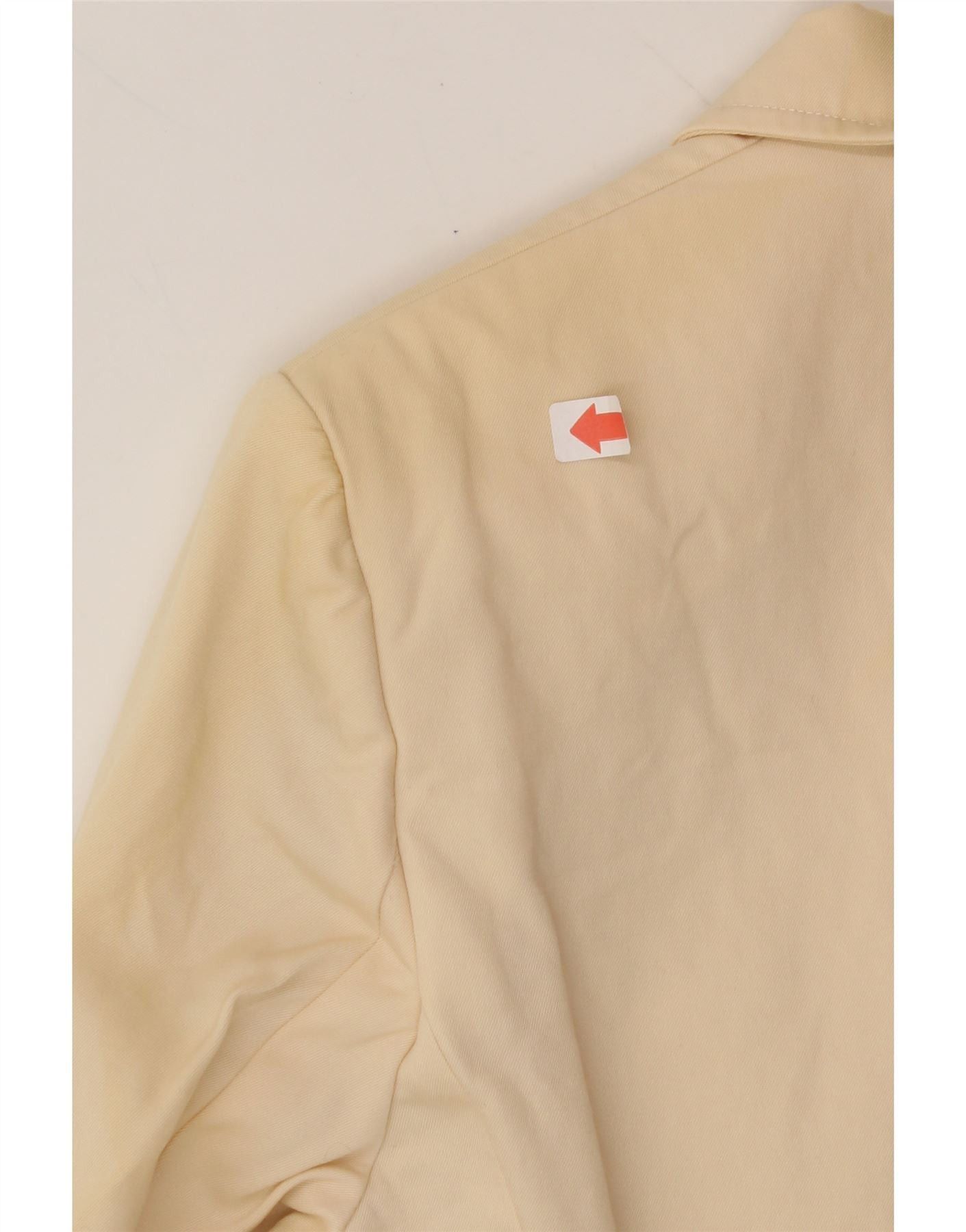 Ralph Lauren Womens 3 Button Blazer Jacket US 10 Large Beige Wool Size M / US 6-8 / IT 42-44 - 5 Thumbnail