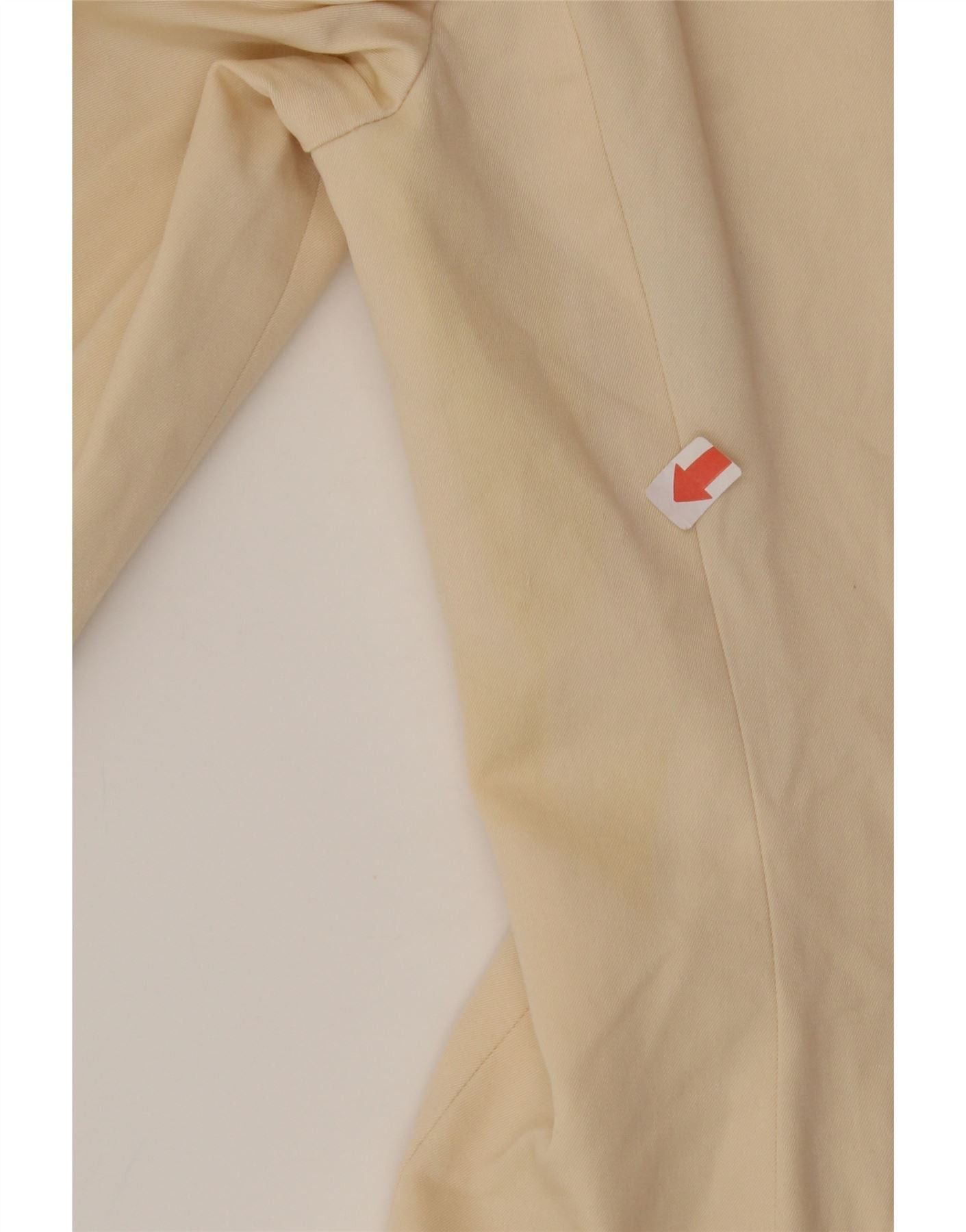 Ralph Lauren Womens 3 Button Blazer Jacket US 10 Large Beige Wool Size M / US 6-8 / IT 42-44 - 3 Thumbnail
