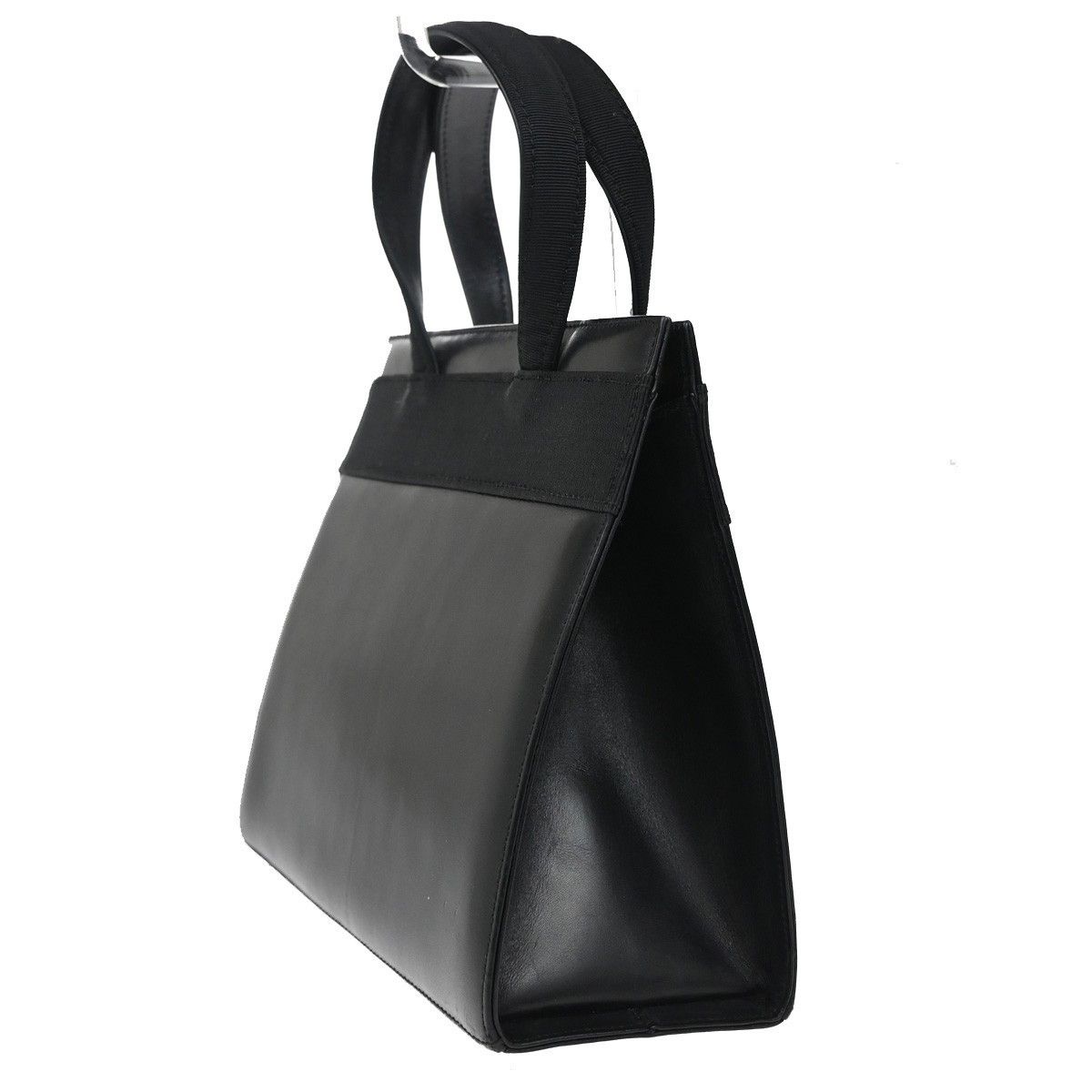 Salvatore Ferragamo Salvatore Ferragamo Convertible Vara Bow Tote Leather Size ONE SIZE - 4 Thumbnail