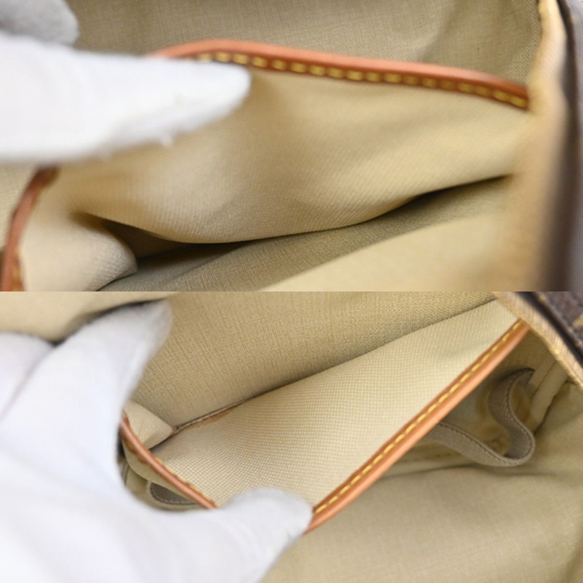 Louis Vuitton Louis Vuitton Deauville Handbag Monogram Canvas Size ONE SIZE - 15 Thumbnail