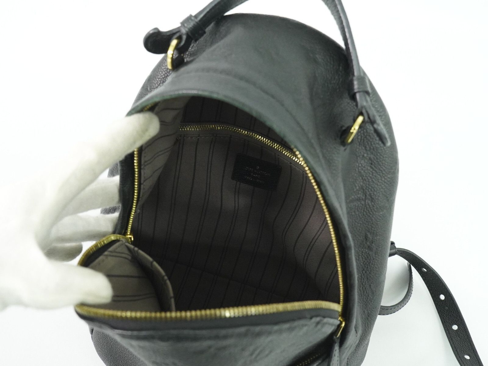 Louis Vuitton Louis Vuitton Sorbonne Backpack Monogram Empreinte Leather Size ONE SIZE - 3 Thumbnail