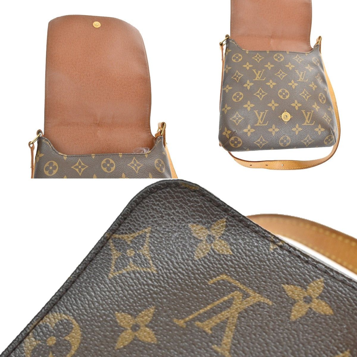 Louis Vuitton Louis Vuitton Musette Salsa Handbag Monogram Canvas Size ONE SIZE - 12 Thumbnail