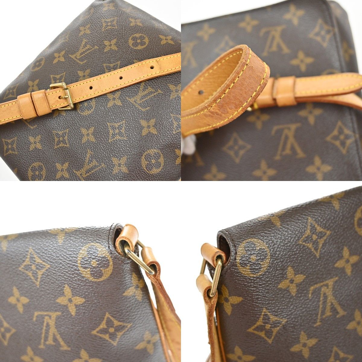 Louis Vuitton Louis Vuitton Musette Salsa Handbag Monogram Canvas Size ONE SIZE - 11 Thumbnail