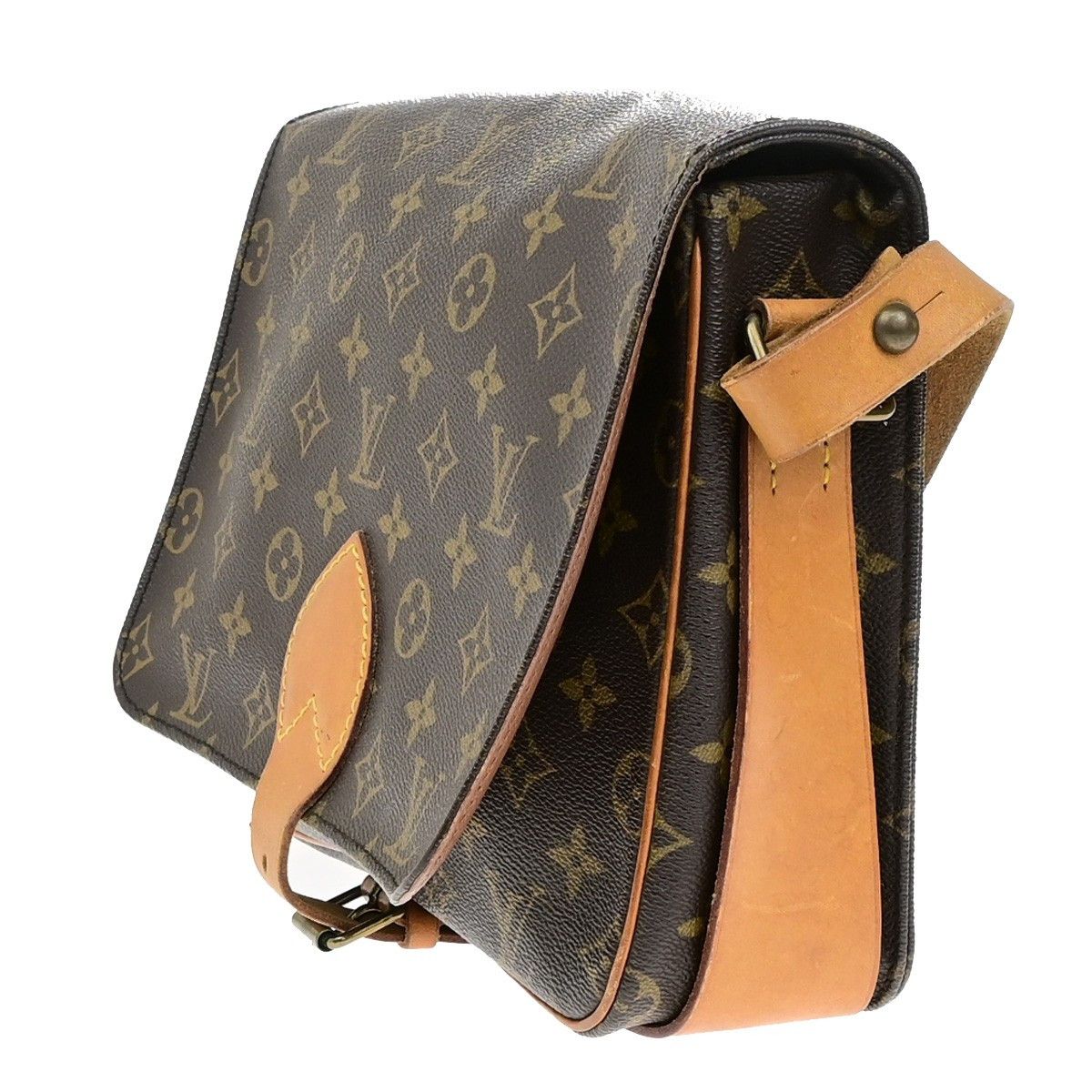 Louis Vuitton Louis Vuitton Cartouchiere Handbag Monogram Canvas Size ONE SIZE - 3 Thumbnail