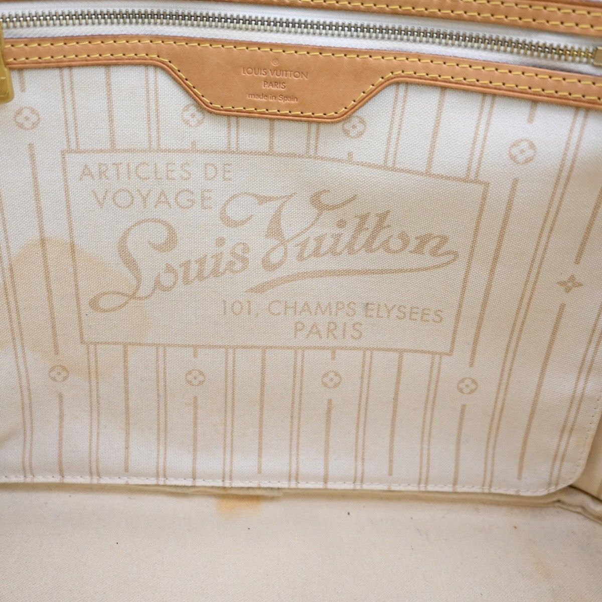 Louis Vuitton Louis Vuitton Neverfull NM Tote Damier Size ONE SIZE - 14 Thumbnail