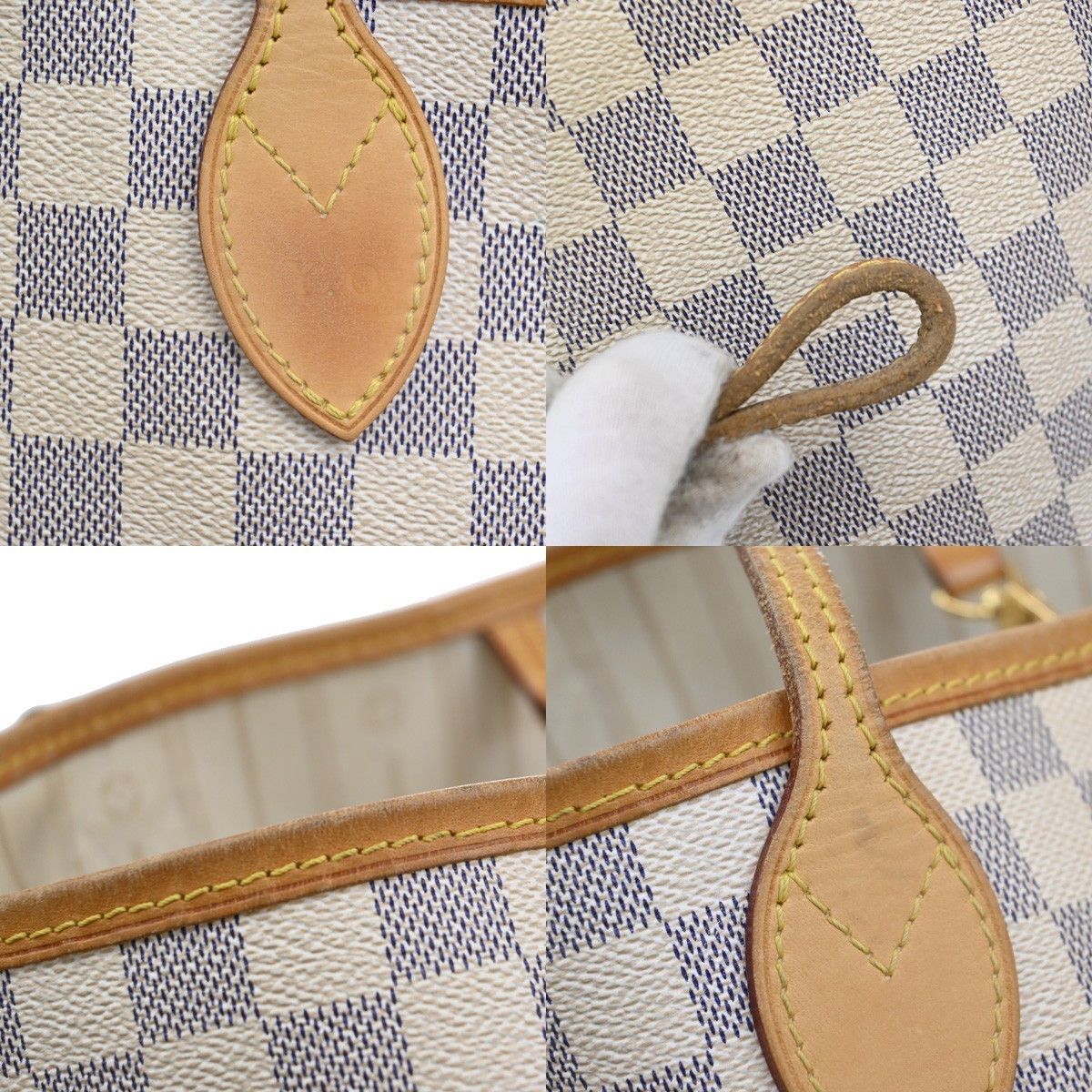 Louis Vuitton Louis Vuitton Neverfull NM Tote Damier Size ONE SIZE - 10 Thumbnail