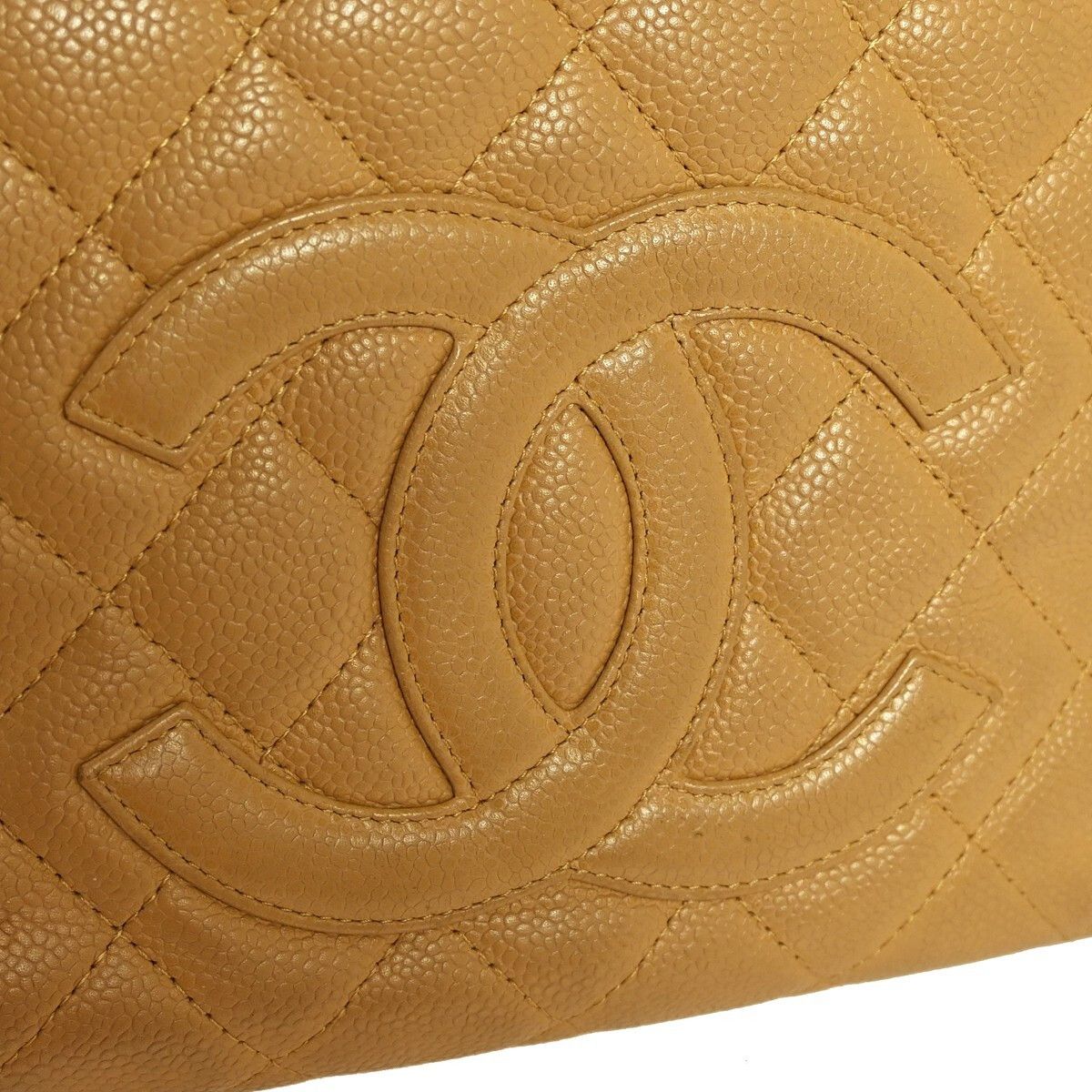 Chanel Chanel Petite Shopping Tote Quilted Caviar Size ONE SIZE - 17 Thumbnail
