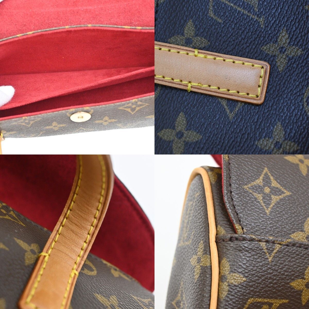 Louis Vuitton Louis Vuitton Sonatine Handbag Monogram Canvas Size ONE SIZE - 10 Thumbnail
