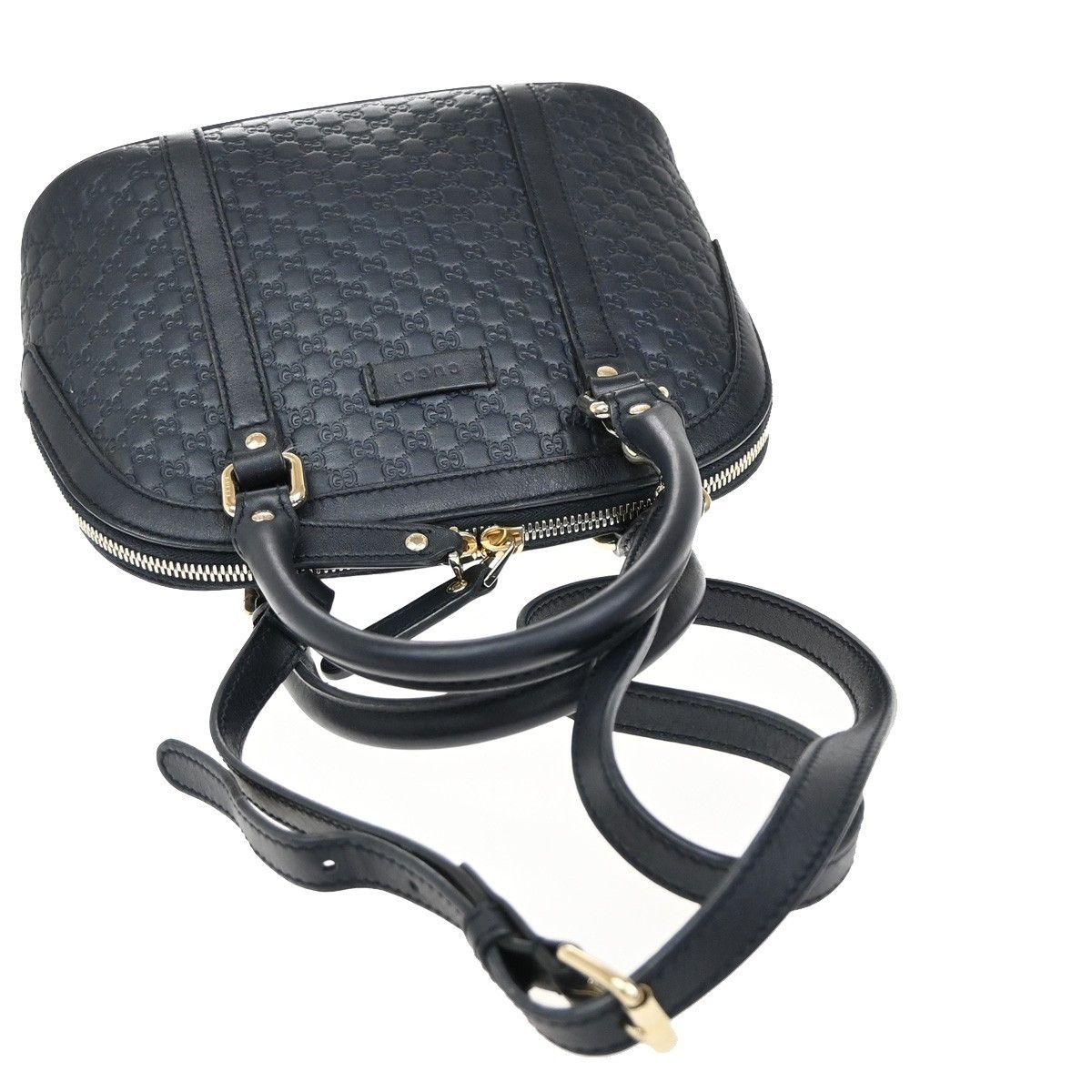 Gucci Gucci Convertible Dome Satchel Microguccissima Leather Size ONE SIZE - 9 Thumbnail