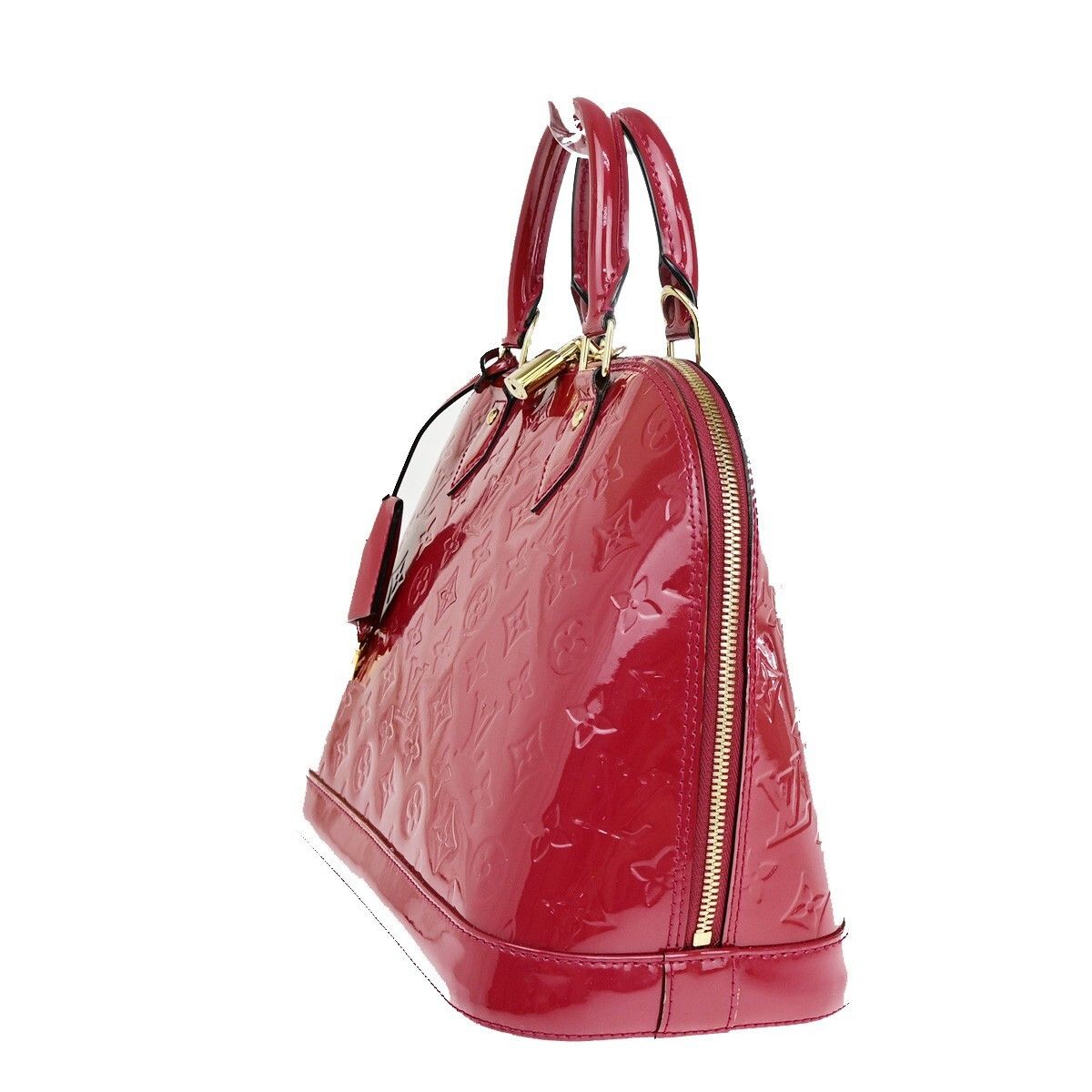 Louis Vuitton Louis Vuitton Alma Handbag Monogram Vernis Size ONE SIZE - 3 Thumbnail