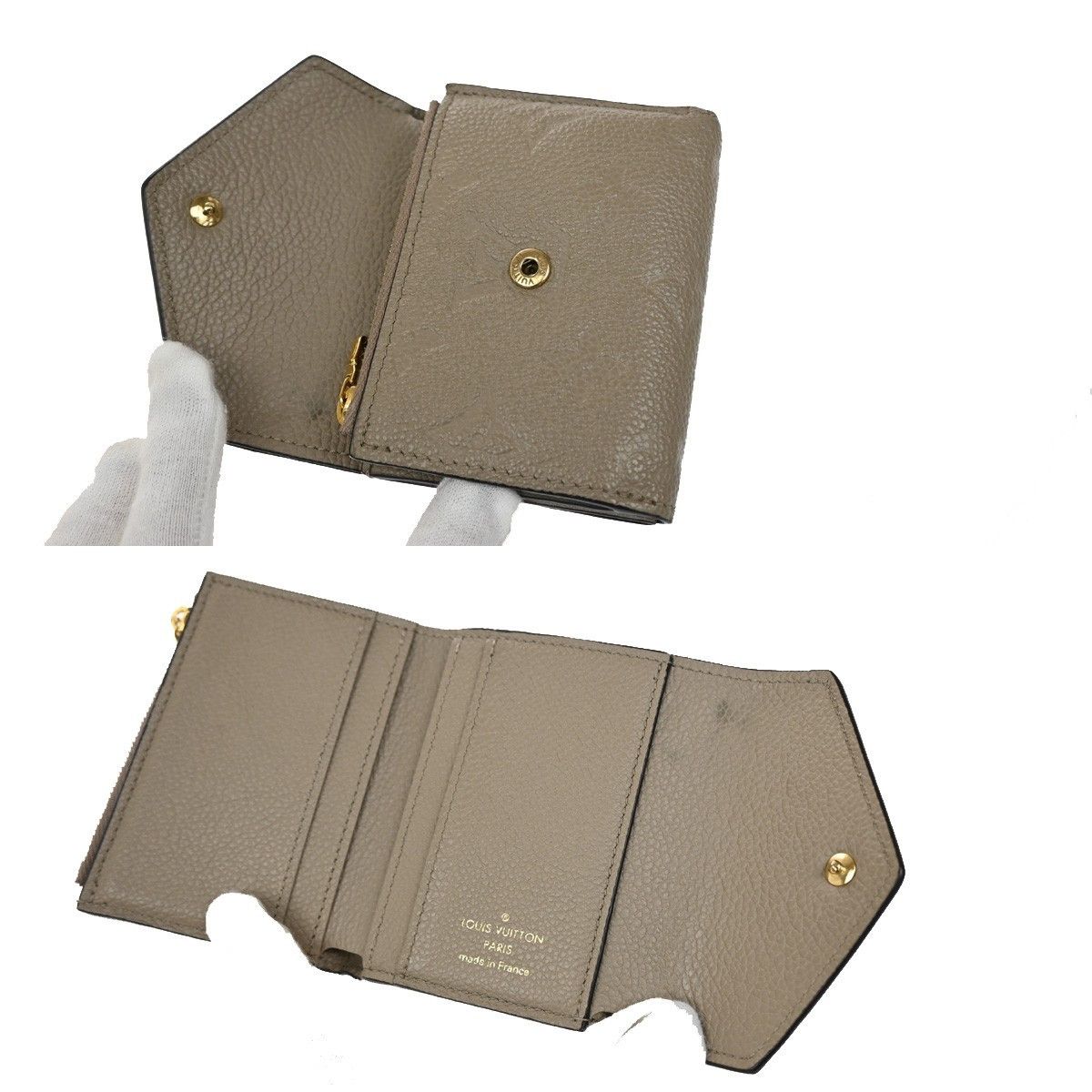 Louis Vuitton Louis Vuitton Zoe Wallet Monogram Empreinte Leather Size ONE SIZE - 5 Thumbnail