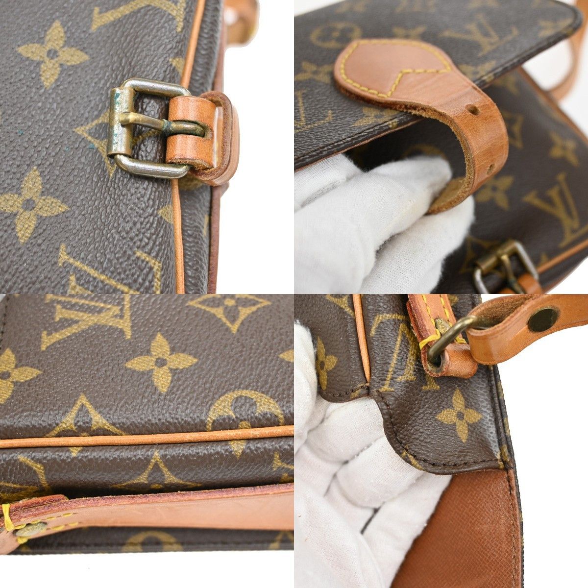 Louis Vuitton Louis Vuitton Cartouchiere Handbag Monogram Canvas Size ONE SIZE - 10 Thumbnail