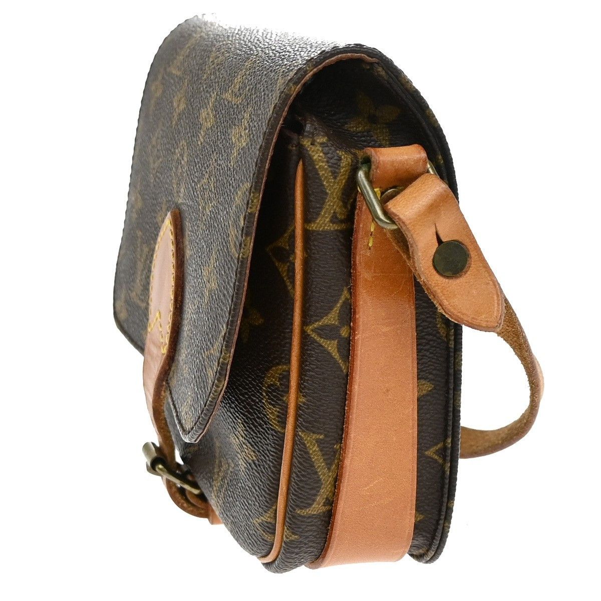 Louis Vuitton Louis Vuitton Cartouchiere Handbag Monogram Canvas Size ONE SIZE - 3 Thumbnail