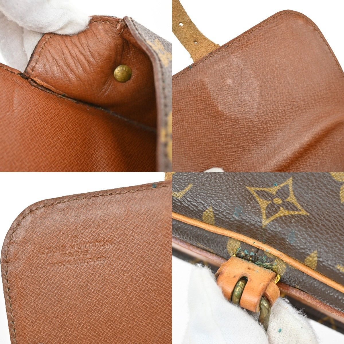 Louis Vuitton Louis Vuitton Cartouchiere Handbag Monogram Canvas Size ONE SIZE - 6 Thumbnail