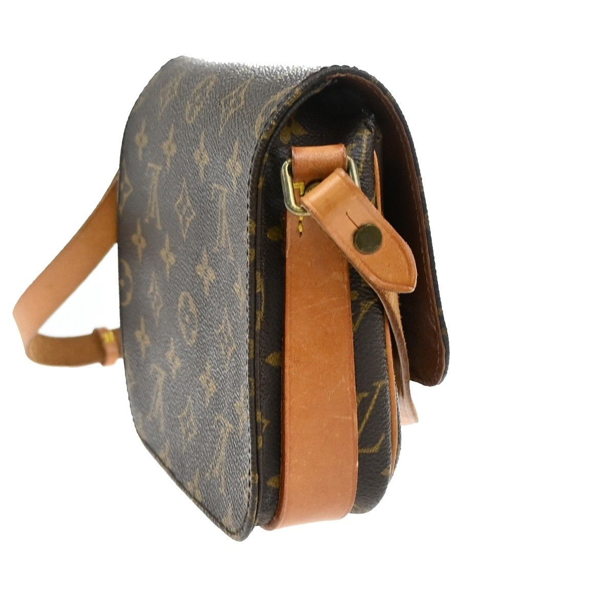 Louis Vuitton Louis Vuitton Cartouchiere Handbag Monogram Canvas Size ONE SIZE - 4 Thumbnail