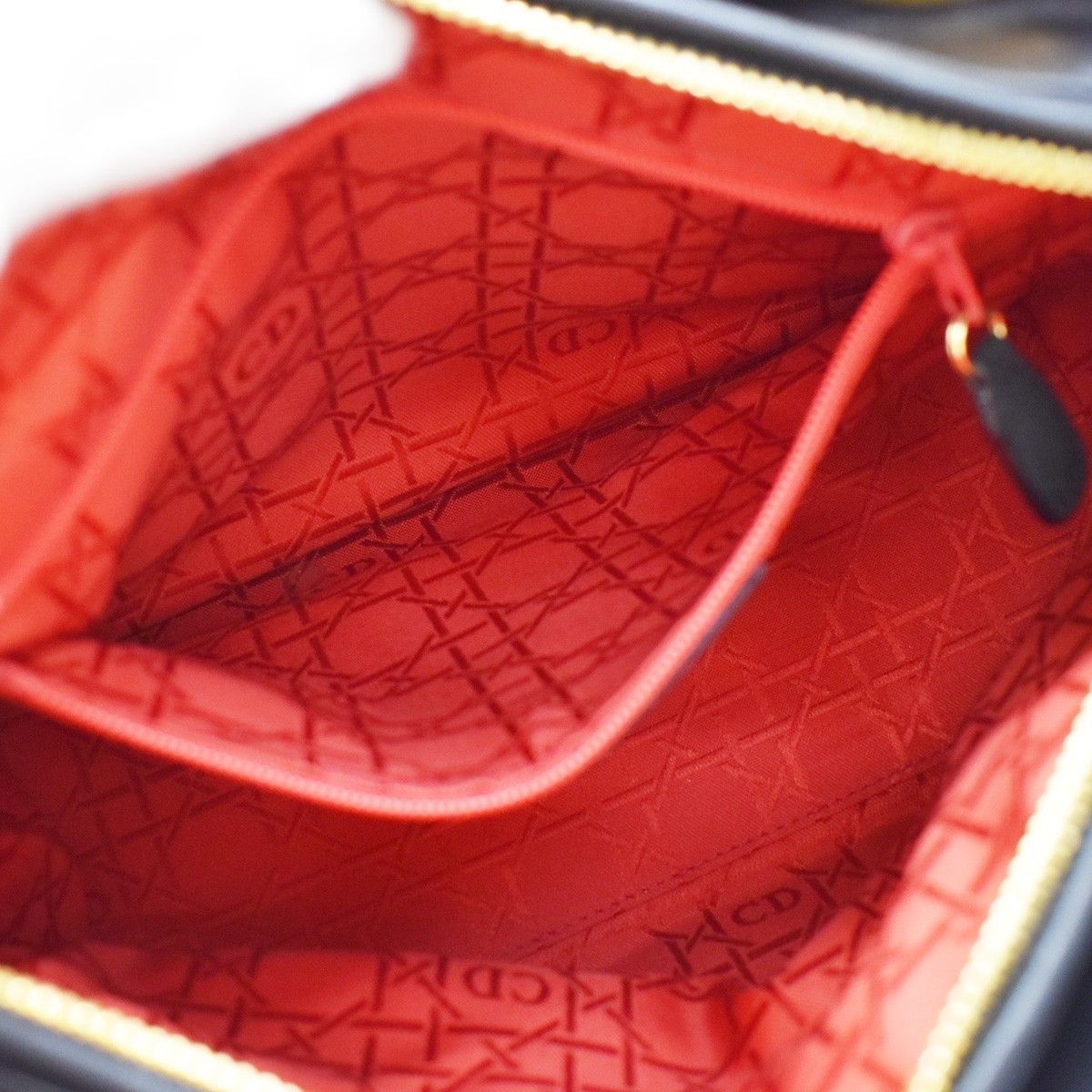 Dior Christian Dior Lady Dior Bag Cannage Stitch Suede Size ONE SIZE - 14 Thumbnail