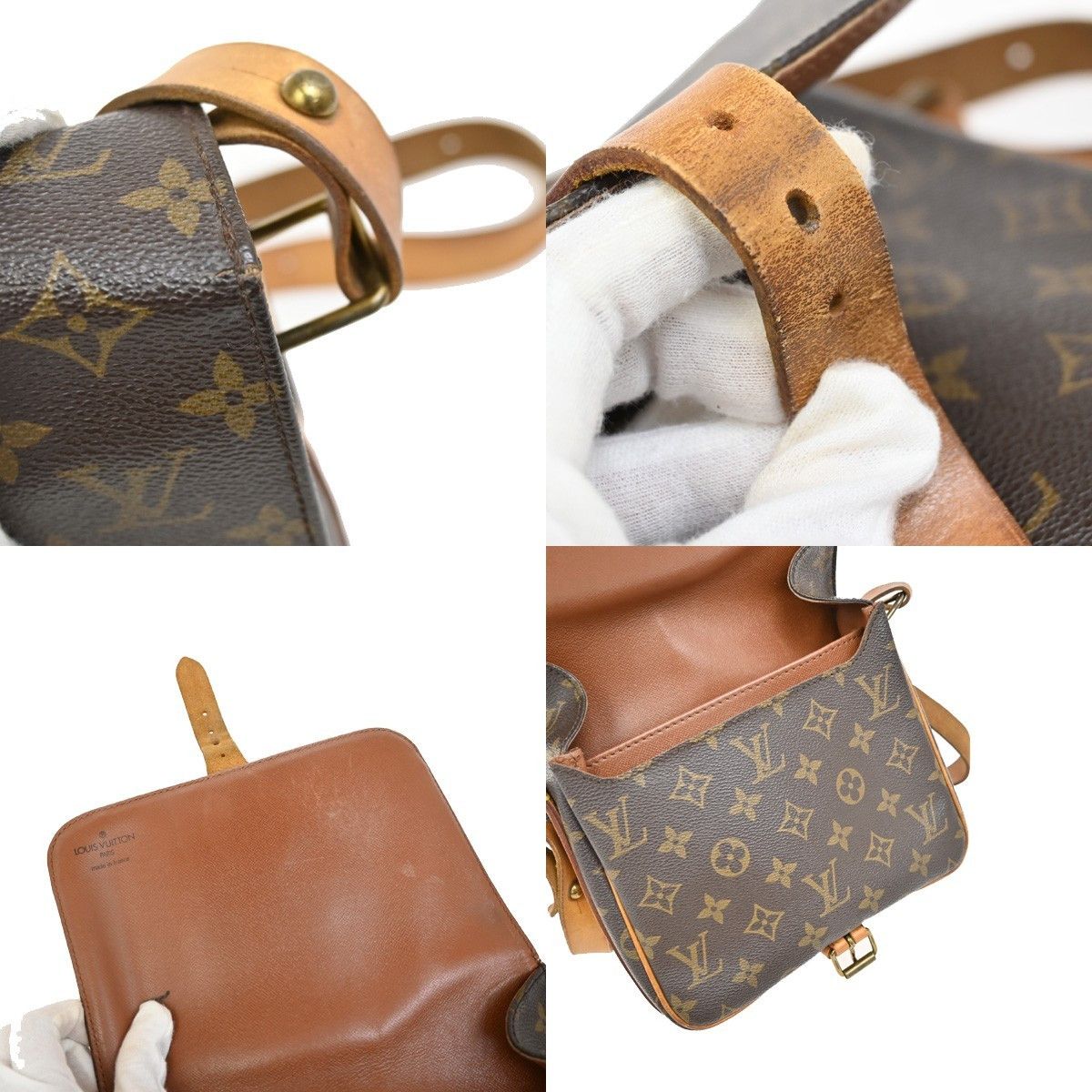 Louis Vuitton Louis Vuitton Cartouchiere Handbag Monogram Canvas Size ONE SIZE - 12 Thumbnail