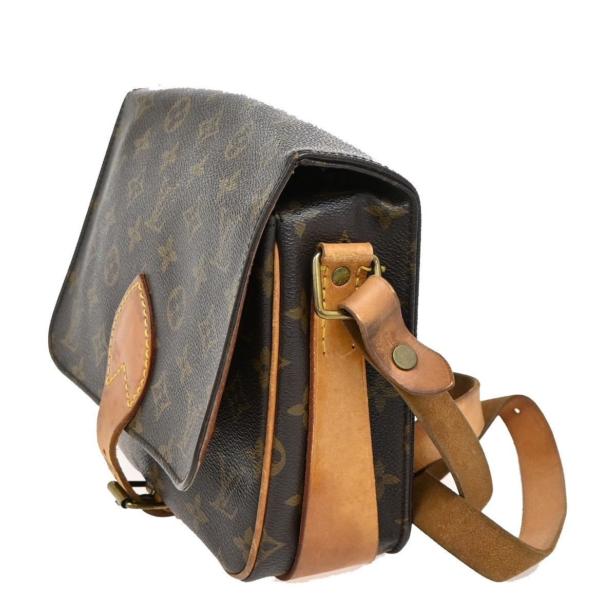 Louis Vuitton Louis Vuitton Cartouchiere Handbag Monogram Canvas Size ONE SIZE - 3 Thumbnail