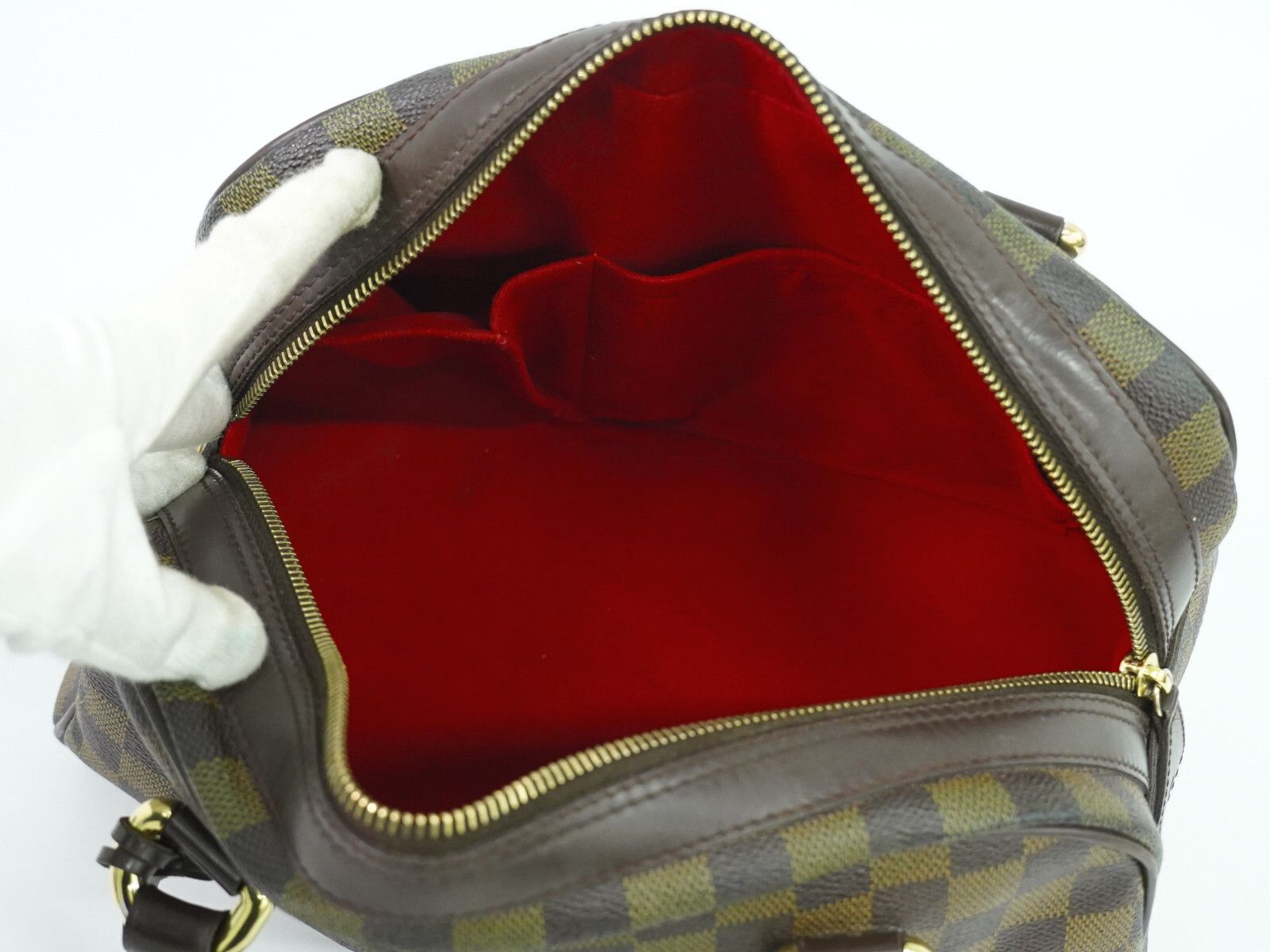 Louis Vuitton Louis Vuitton Duomo Boston Bag Damier Size ONE SIZE - 3 Thumbnail