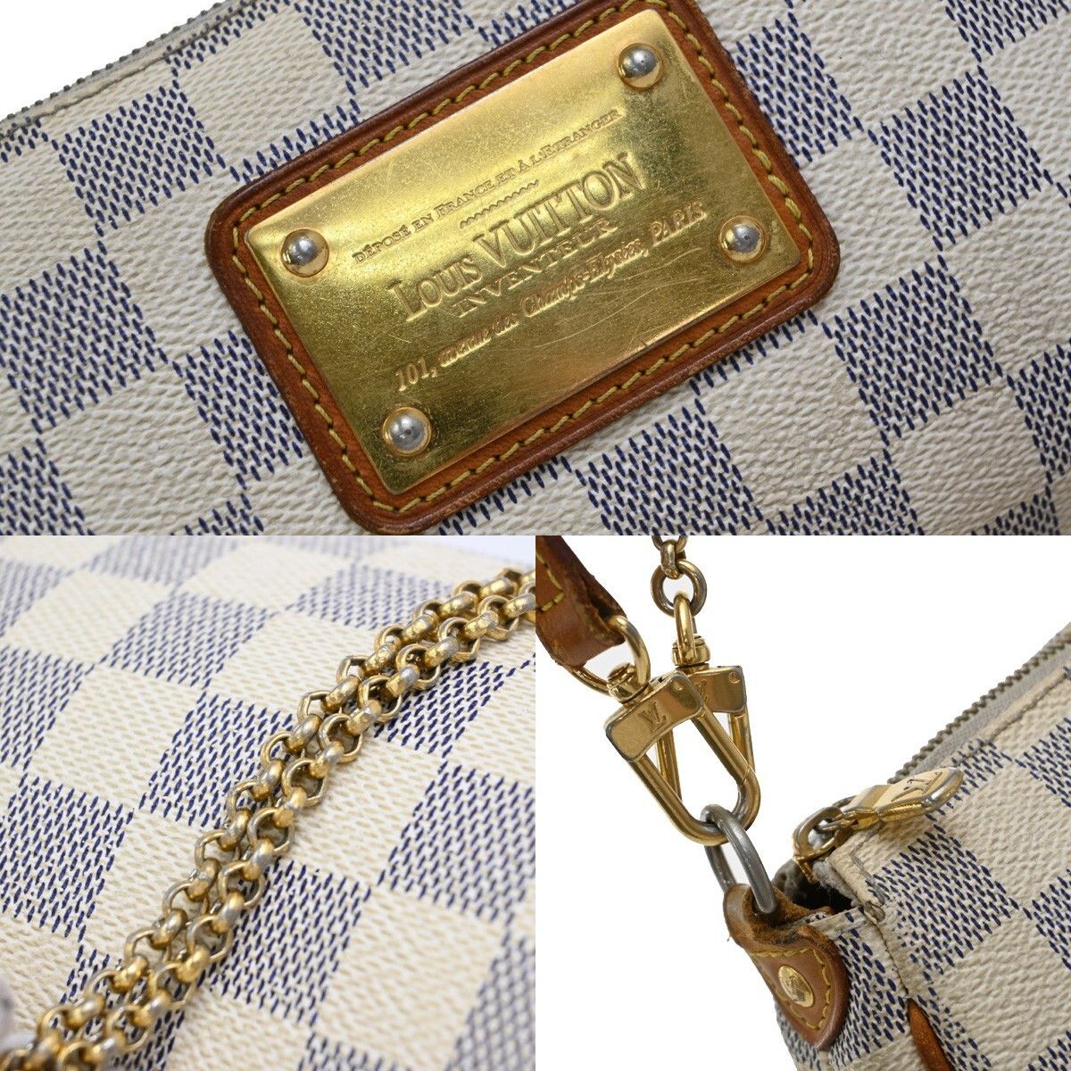 Louis Vuitton Louis Vuitton Eva Handbag Damier Size ONE SIZE - 11 Thumbnail
