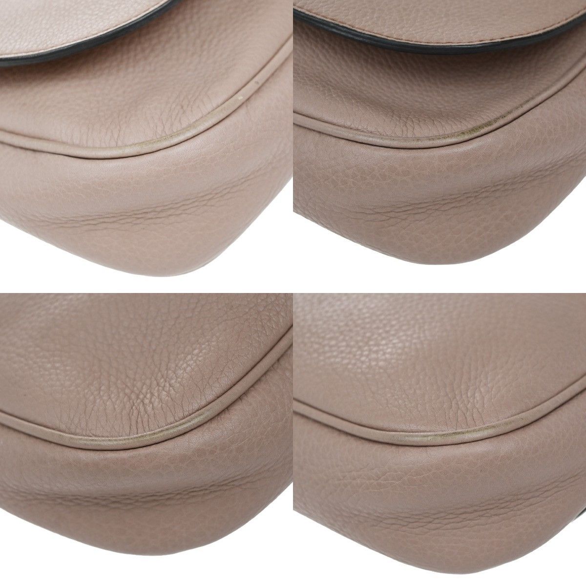 Gucci Gucci Soho Chain Crossbody Bag Leather Size ONE SIZE - 9 Thumbnail