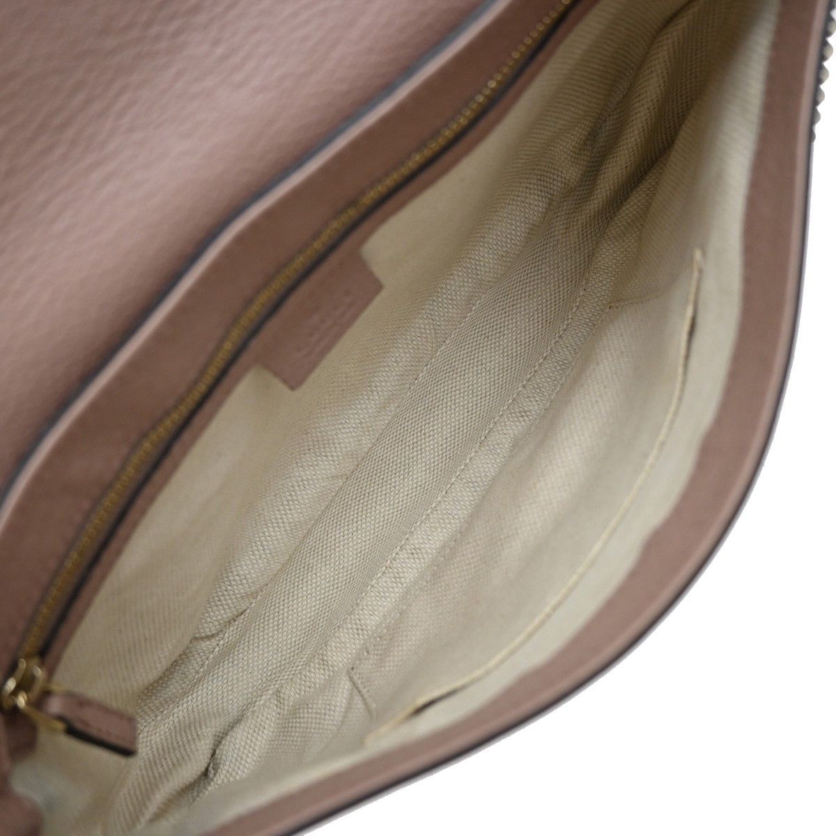 Gucci Gucci Soho Chain Crossbody Bag Leather Size ONE SIZE - 5 Thumbnail