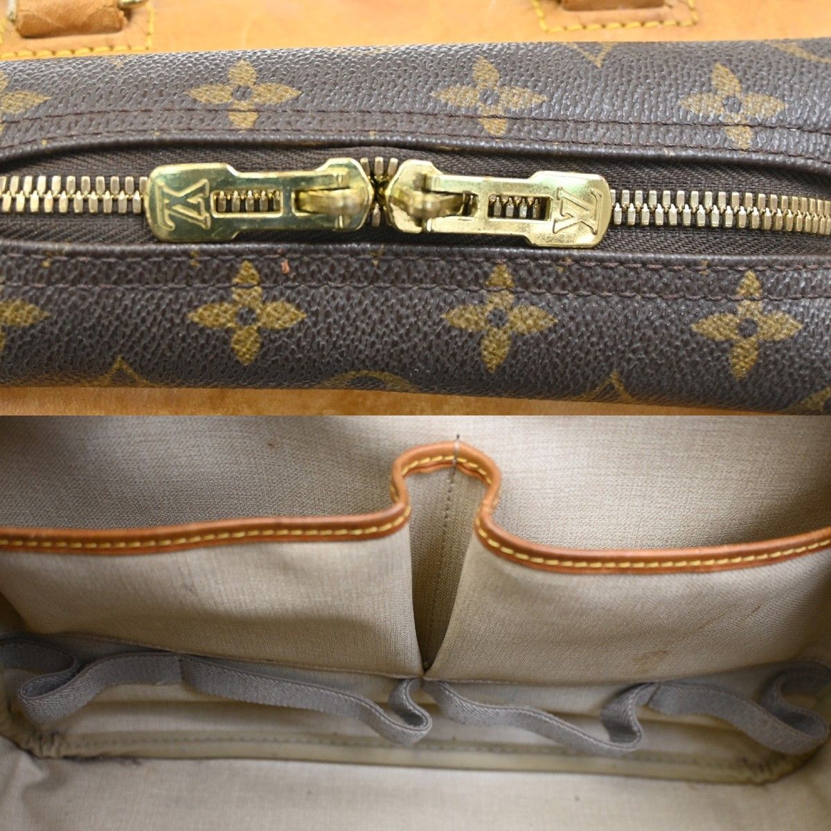 Louis Vuitton Louis Vuitton Deauville Handbag Monogram Canvas Size ONE SIZE - 13 Thumbnail