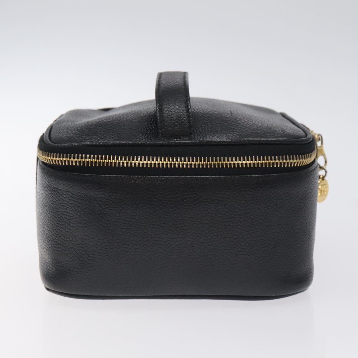 Chanel Chanel Vintage Timeless Cosmetic Case Caviar Size ONE SIZE - 4 Thumbnail