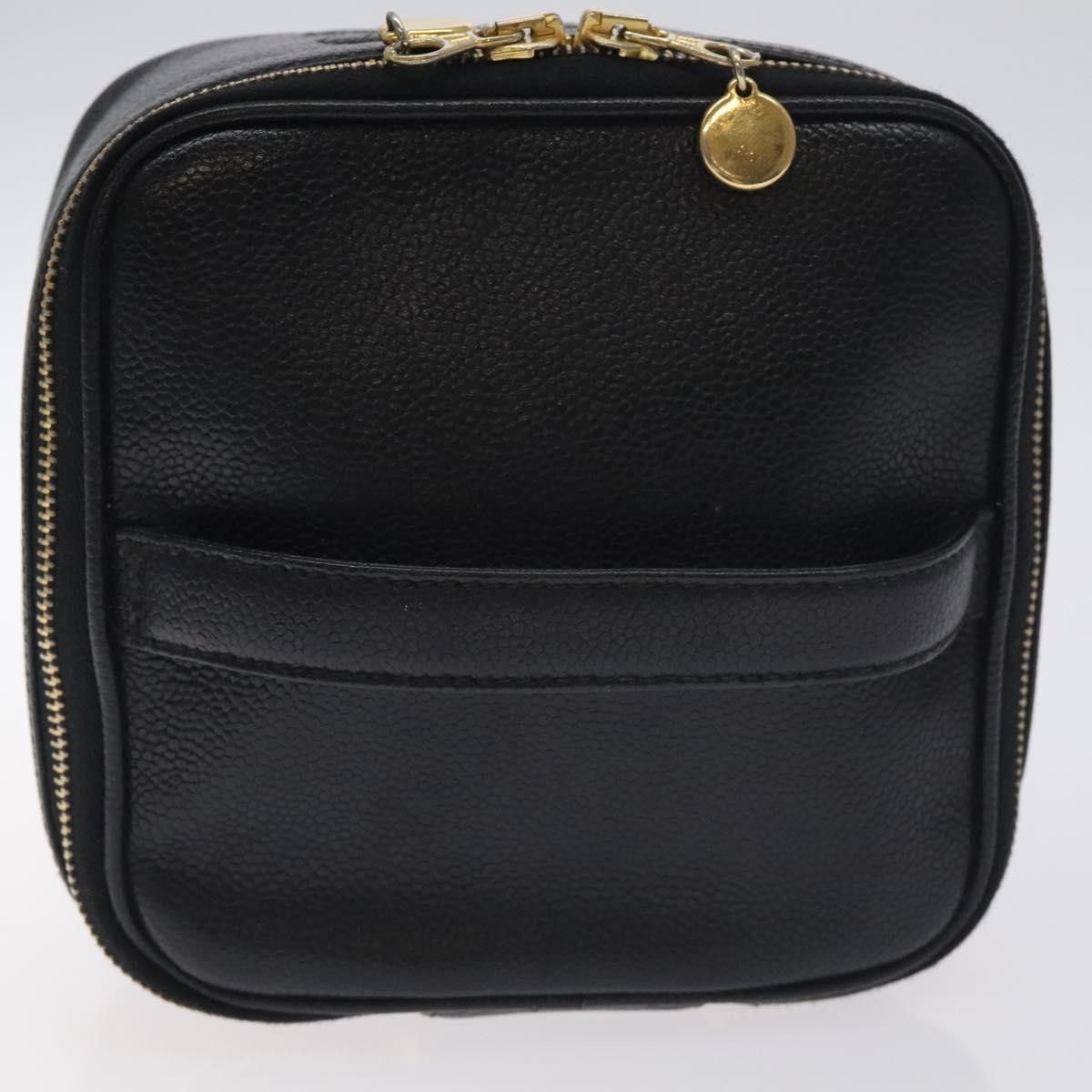 Chanel Chanel Vintage Timeless Cosmetic Case Caviar Size ONE SIZE - 7 Thumbnail