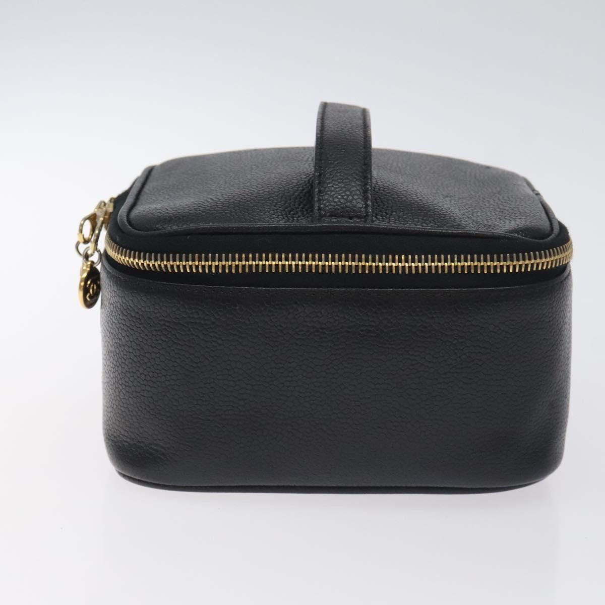 Chanel Chanel Vintage Timeless Cosmetic Case Caviar Size ONE SIZE - 3 Thumbnail