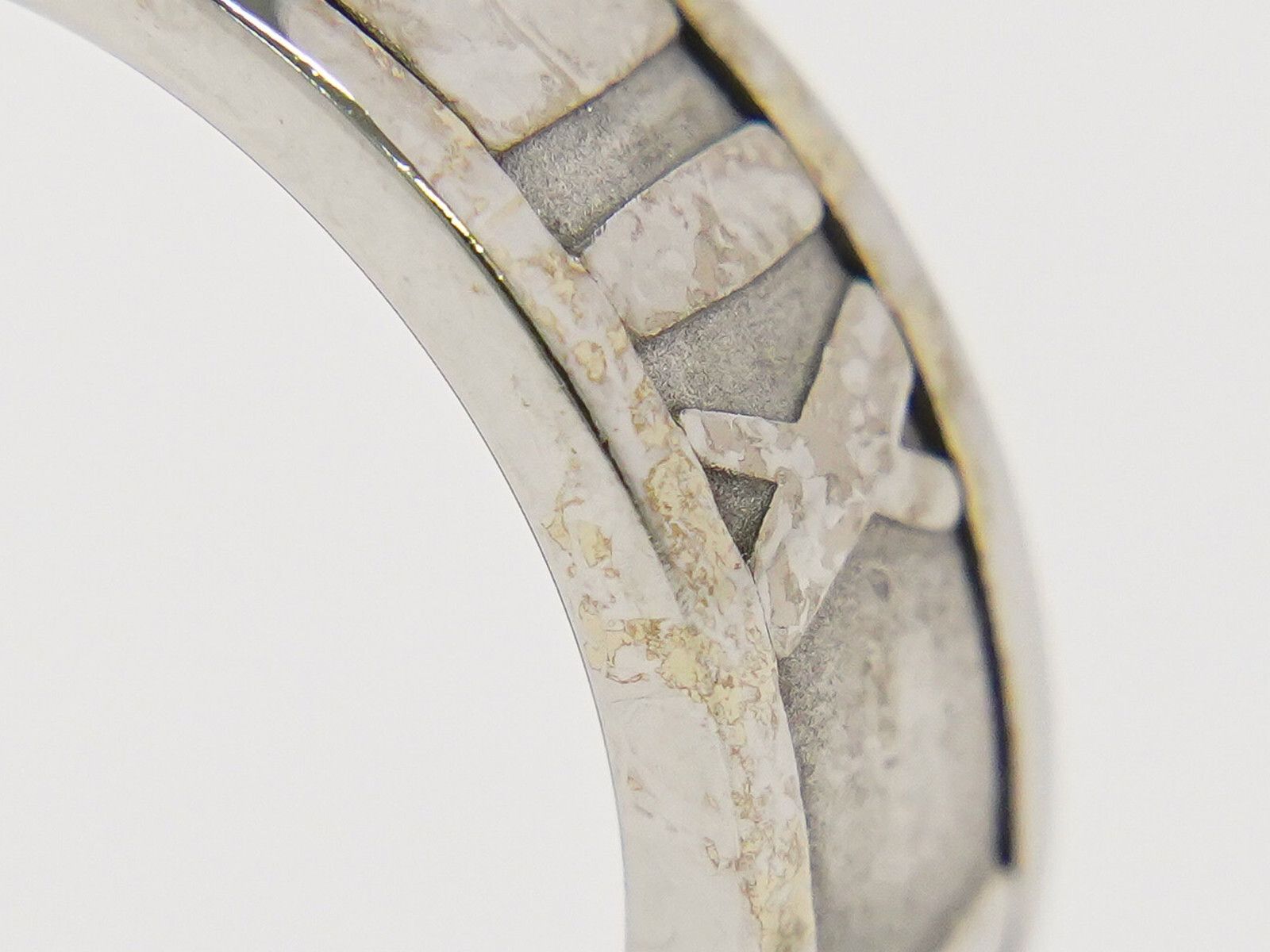 Tiffany & Co. Tiffany & Co. Atlas Band Ring 18K White Gold with Diamonds Size ONE SIZE - 7 Thumbnail
