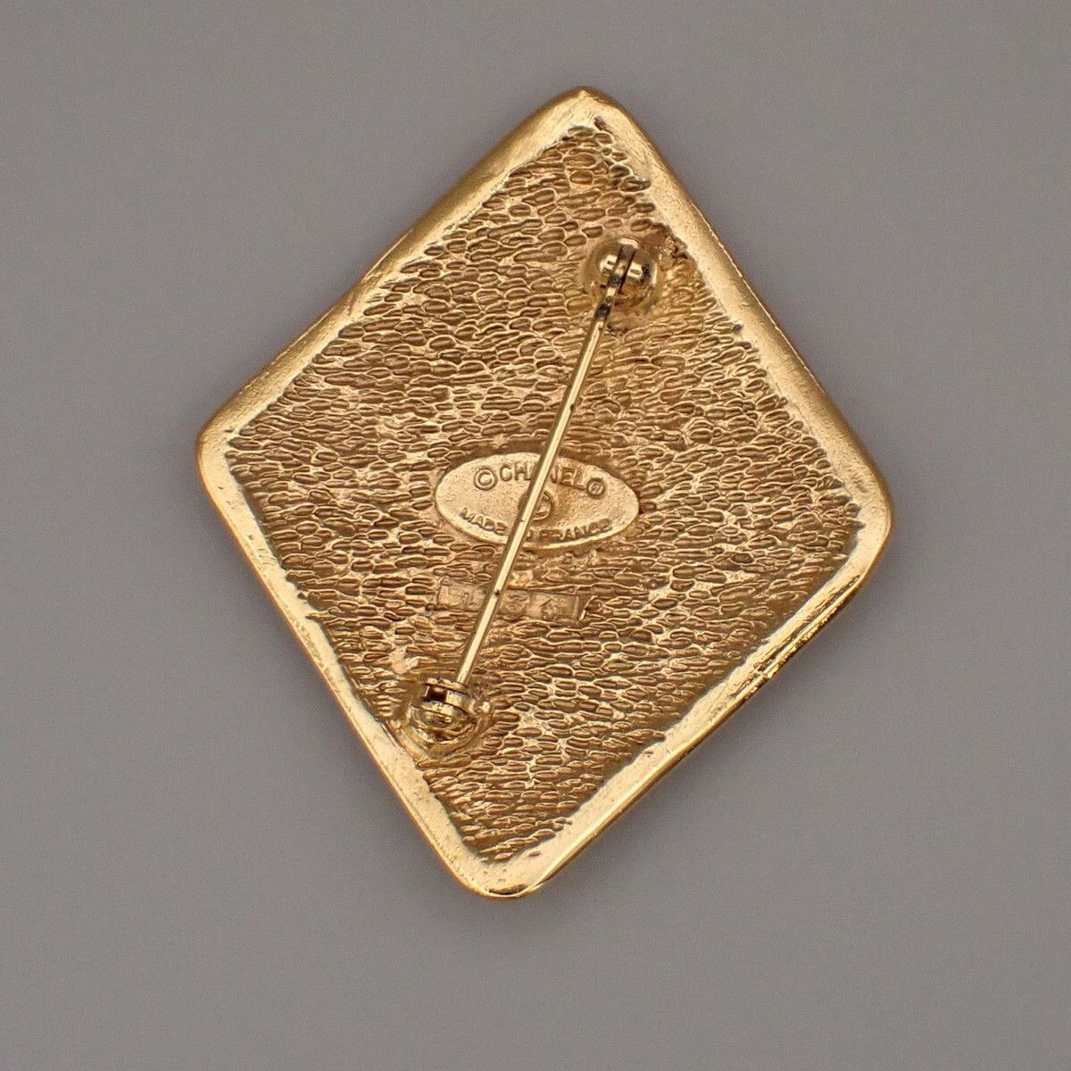 Chanel Chanel Vintage CC Diamond Brooch Metal Size ONE SIZE - 2 Thumbnail