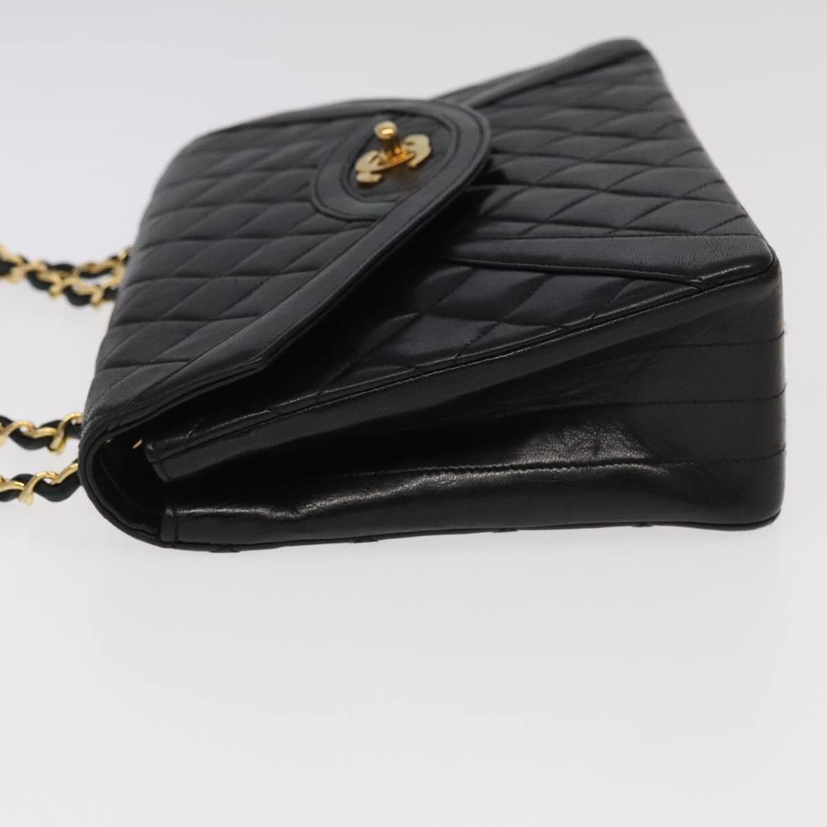 Chanel Chanel Vintage Two Tone Envelope Flap Bag Quilted Lambskin Size ONE SIZE - 4 Thumbnail