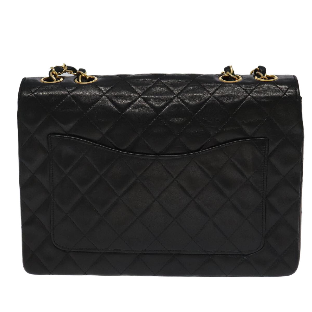 Chanel Chanel Vintage Two Tone Envelope Flap Bag Quilted Lambskin Size ONE SIZE - 2 Thumbnail