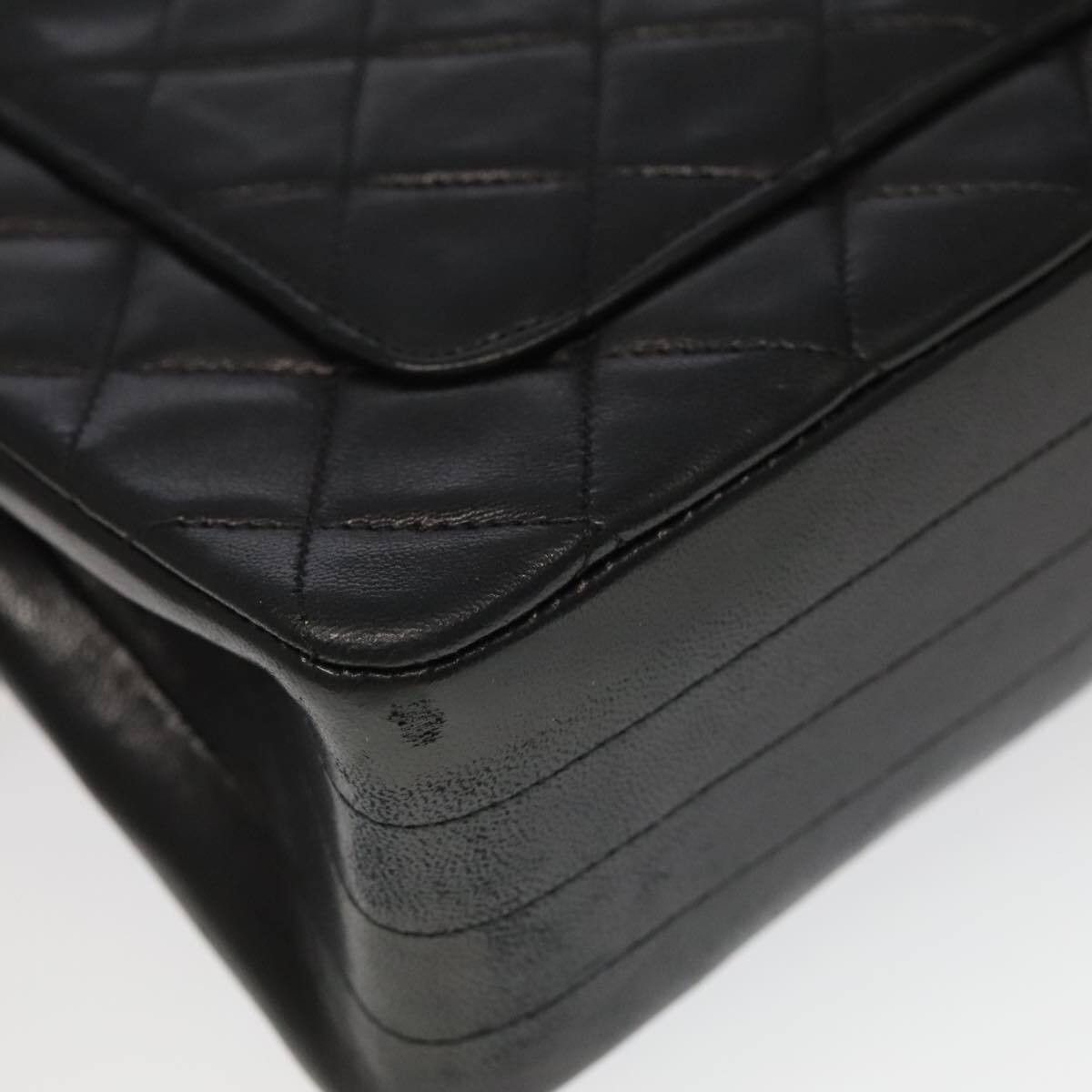 Chanel Chanel Vintage Two Tone Envelope Flap Bag Quilted Lambskin Size ONE SIZE - 11 Thumbnail