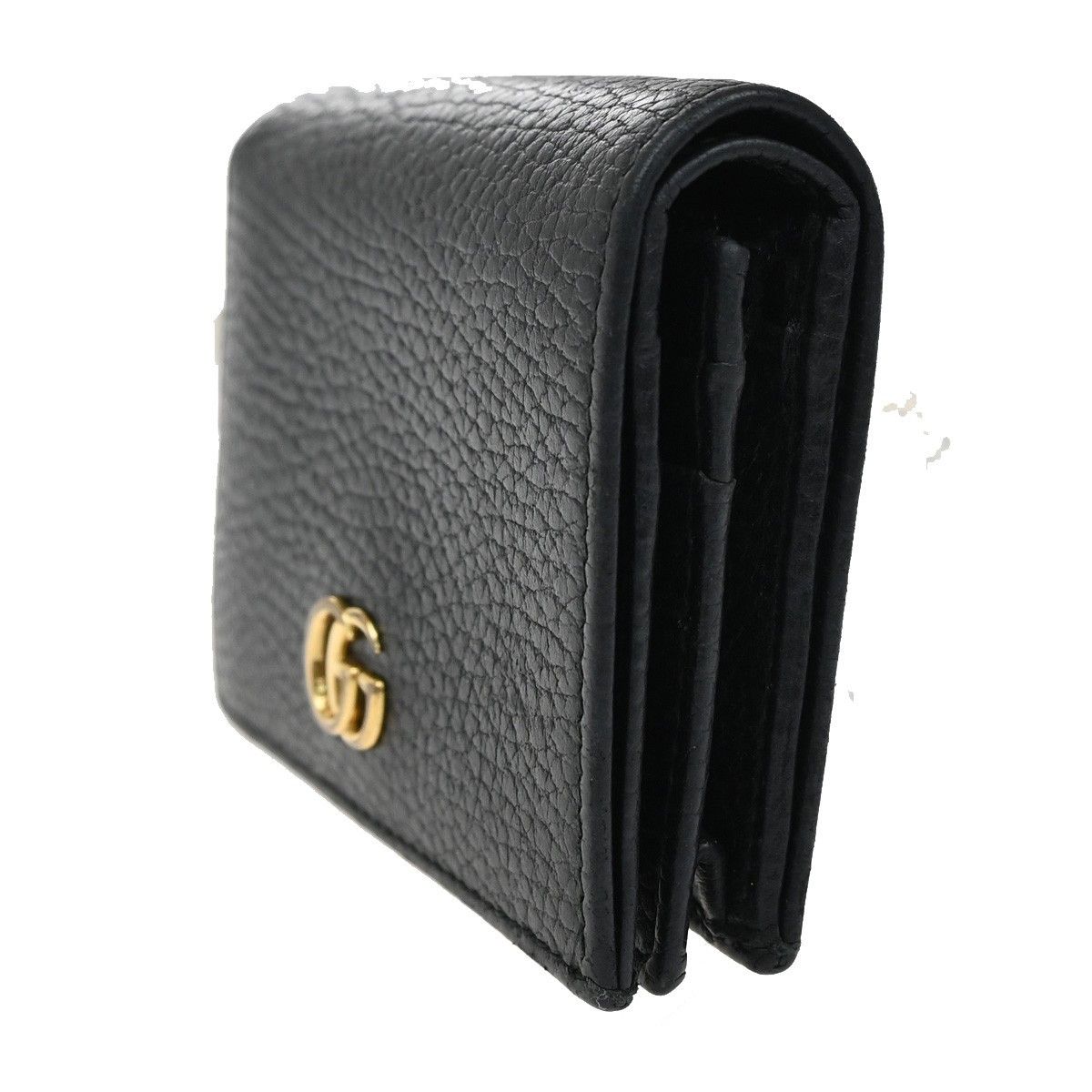 Gucci Gucci GG Marmont Flap Card Case Leather Size ONE SIZE - 3 Thumbnail