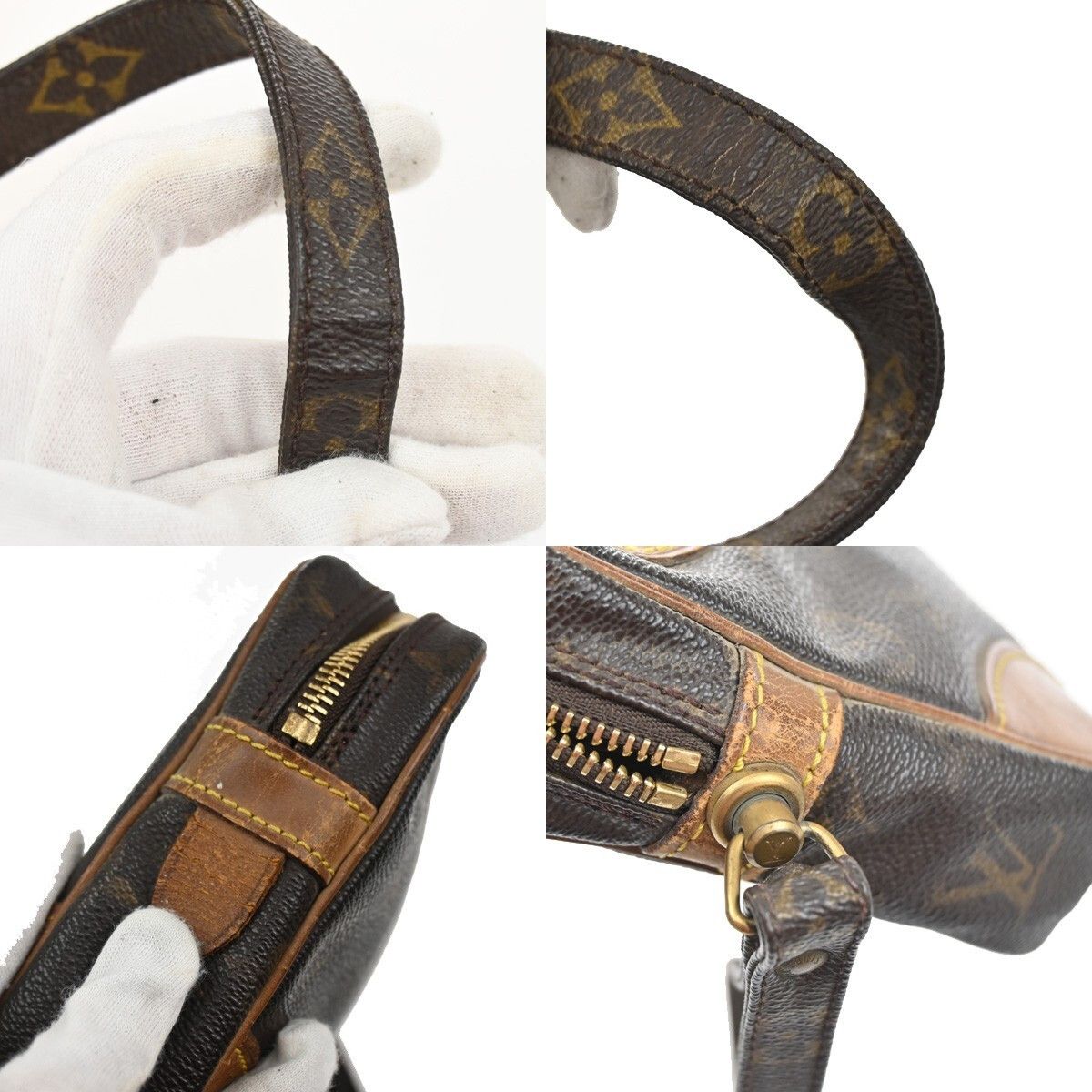 Louis Vuitton Louis Vuitton Marly Dragonne Clutch Monogram Canvas Size ONE SIZE - 9 Thumbnail