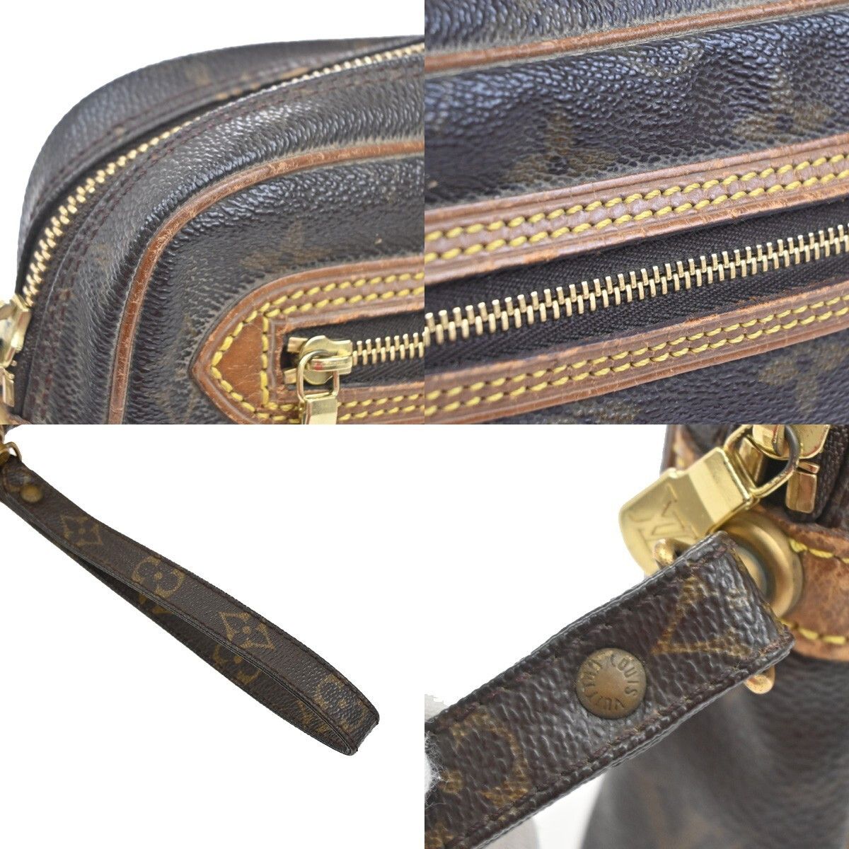 Louis Vuitton Louis Vuitton Marly Dragonne Clutch Monogram Canvas Size ONE SIZE - 14 Thumbnail