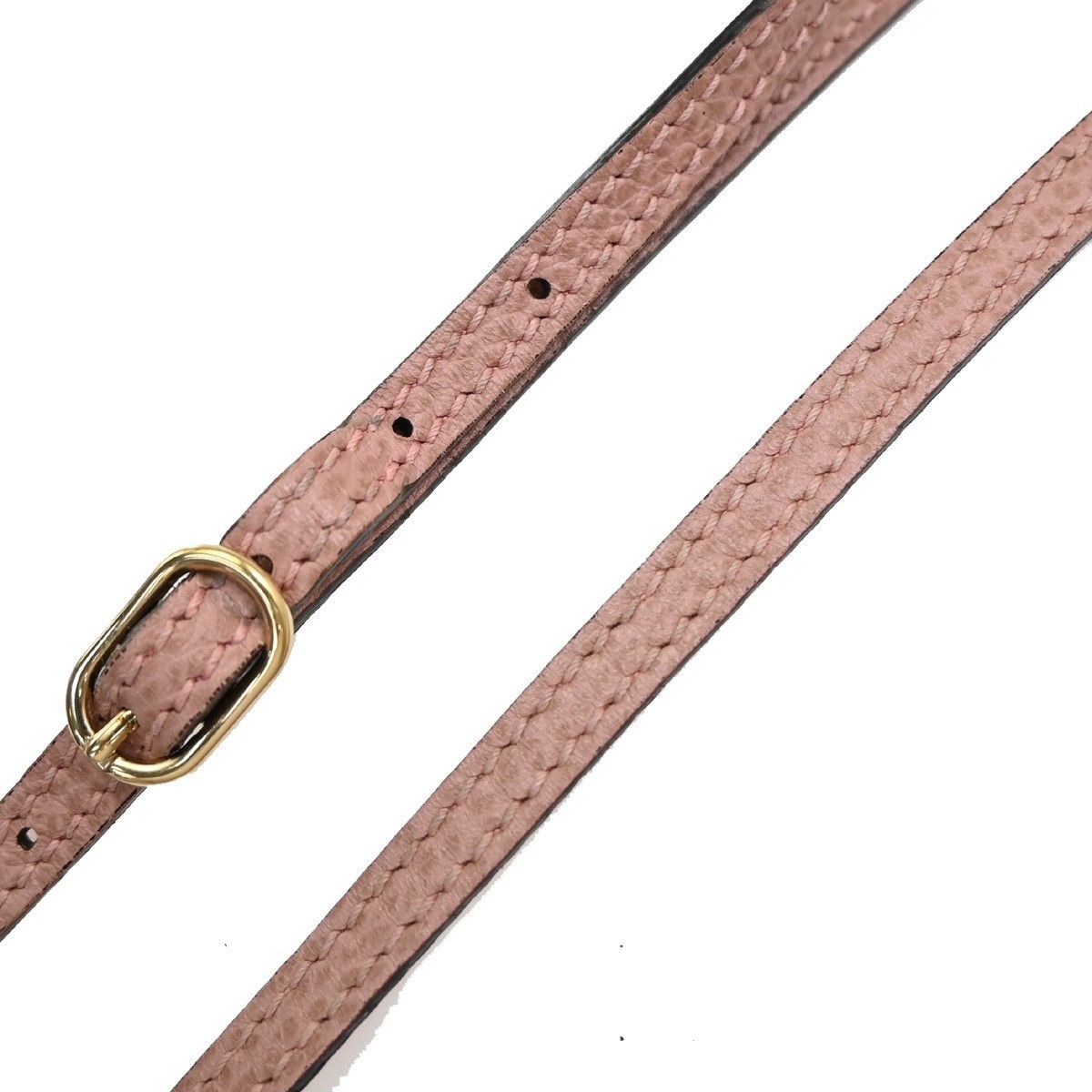 Gucci Gucci Swing Crossbody Bag Pebbled Leather Size ONE SIZE - 12 Thumbnail