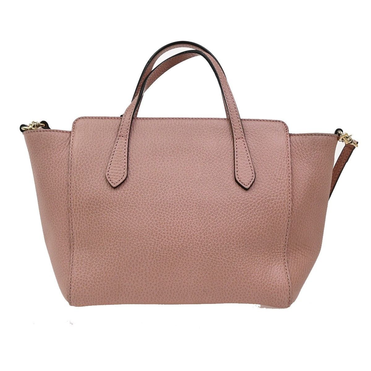 Gucci Gucci Swing Crossbody Bag Pebbled Leather Size ONE SIZE - 2 Thumbnail