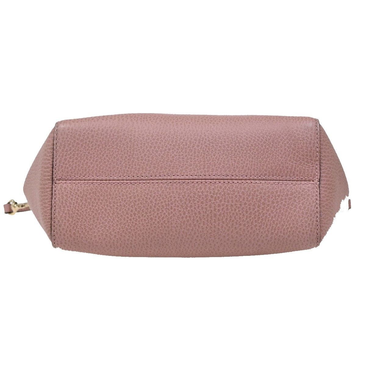 Gucci Gucci Swing Crossbody Bag Pebbled Leather Size ONE SIZE - 10 Thumbnail
