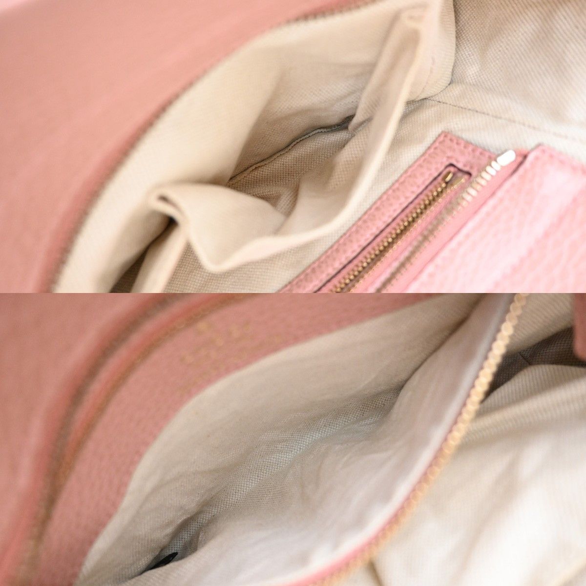 Gucci Gucci Swing Crossbody Bag Pebbled Leather Size ONE SIZE - 5 Thumbnail