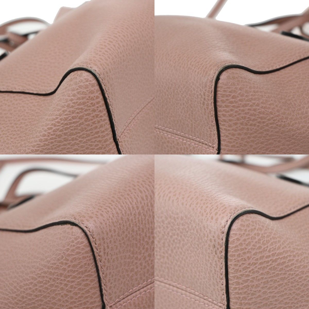 Gucci Gucci Swing Crossbody Bag Pebbled Leather Size ONE SIZE - 8 Thumbnail